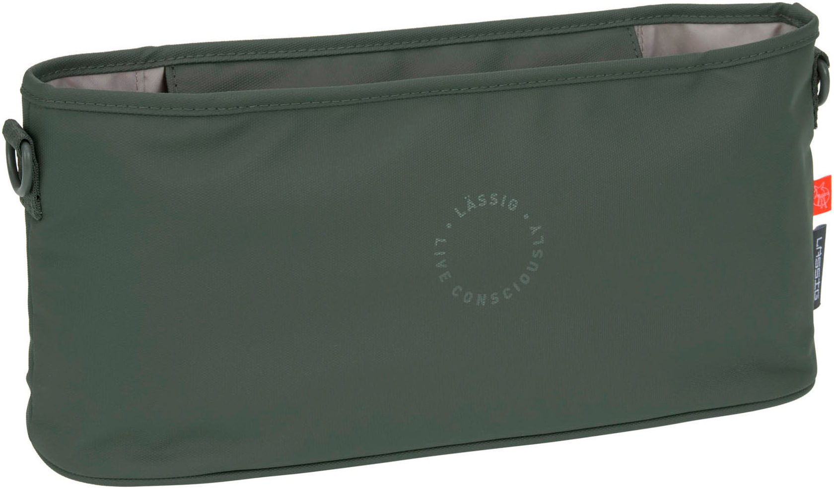 LÄSSIG Kinderwagen-Tasche »Green Label, Buggy Organizer, dark olive«, für Kinderwagen oder Buggy