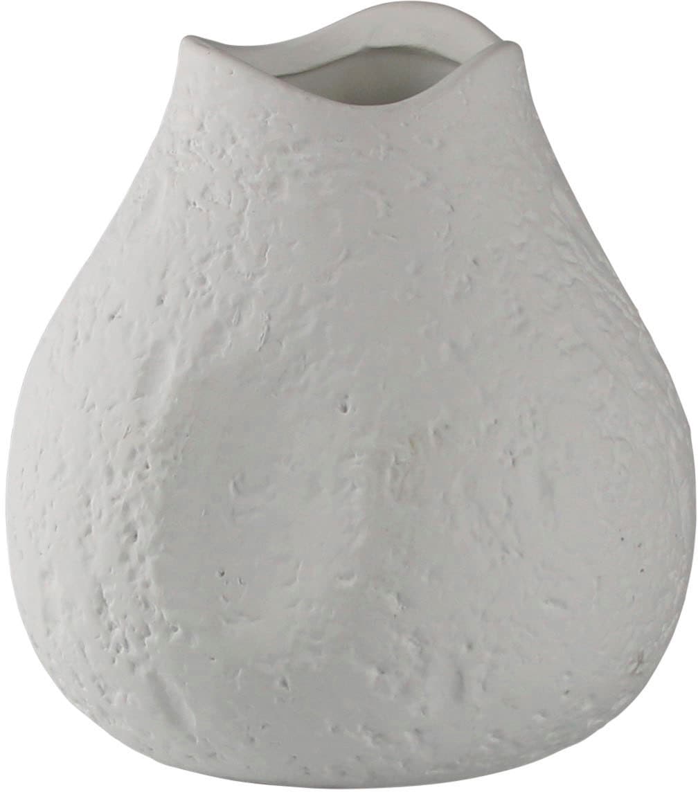 AM Design Dekovase »Tischvase aus Keramik, Höhe ca. 18,5 cm«, (1 St.), Keramikvase, Dekoobjekt, Blumenvase