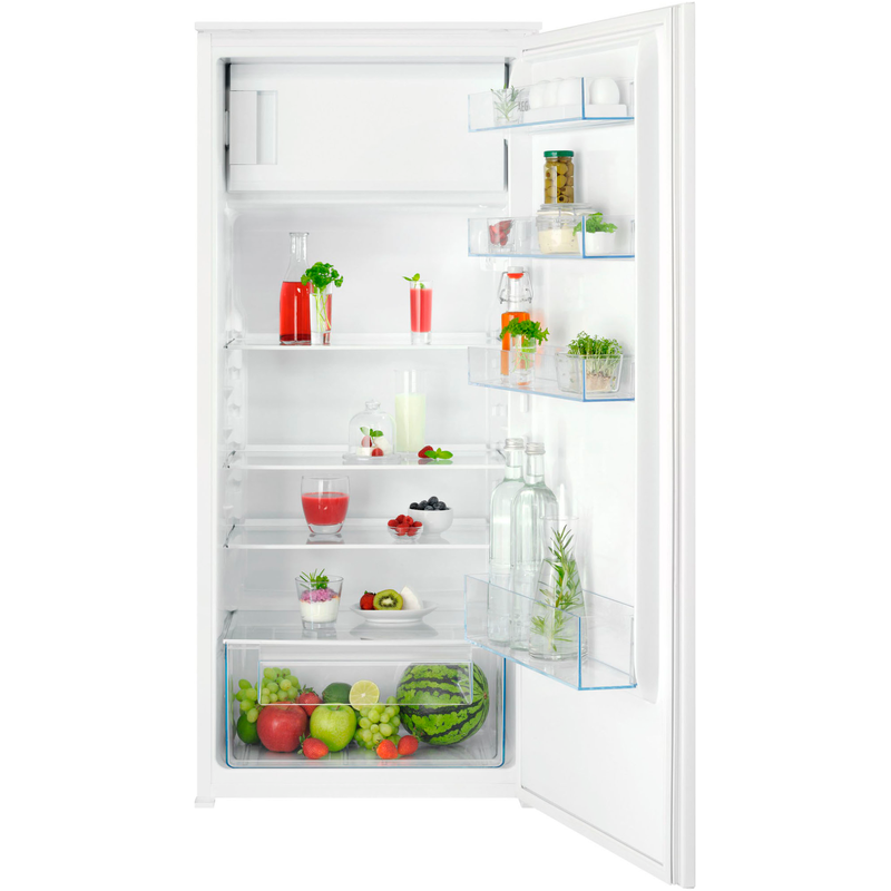 AEG Einbaukühlschrank Serie 5000 »TSF5O12ES« 122, 4 cm hoch 55, 6 cm breit 181 L, variable Glasablagen bis zu 25 kg belastbar, Touch, Schlepptür...