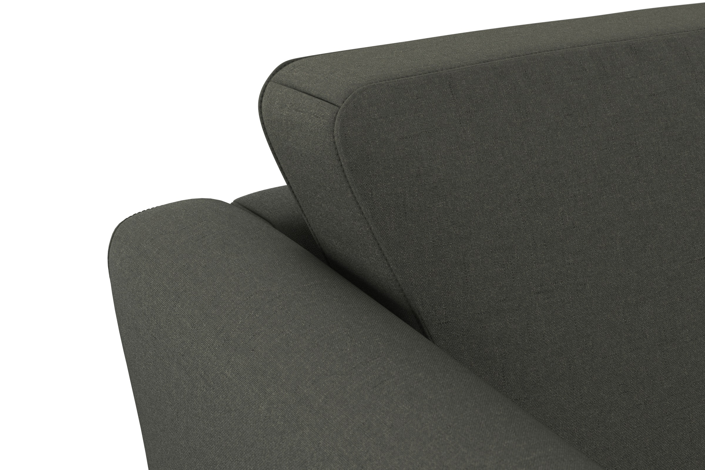 sit&more Ecksofa »Visby L-Form«, wahlweise mit Bettfunktion und Bettkasten, frei im Raum stellbar