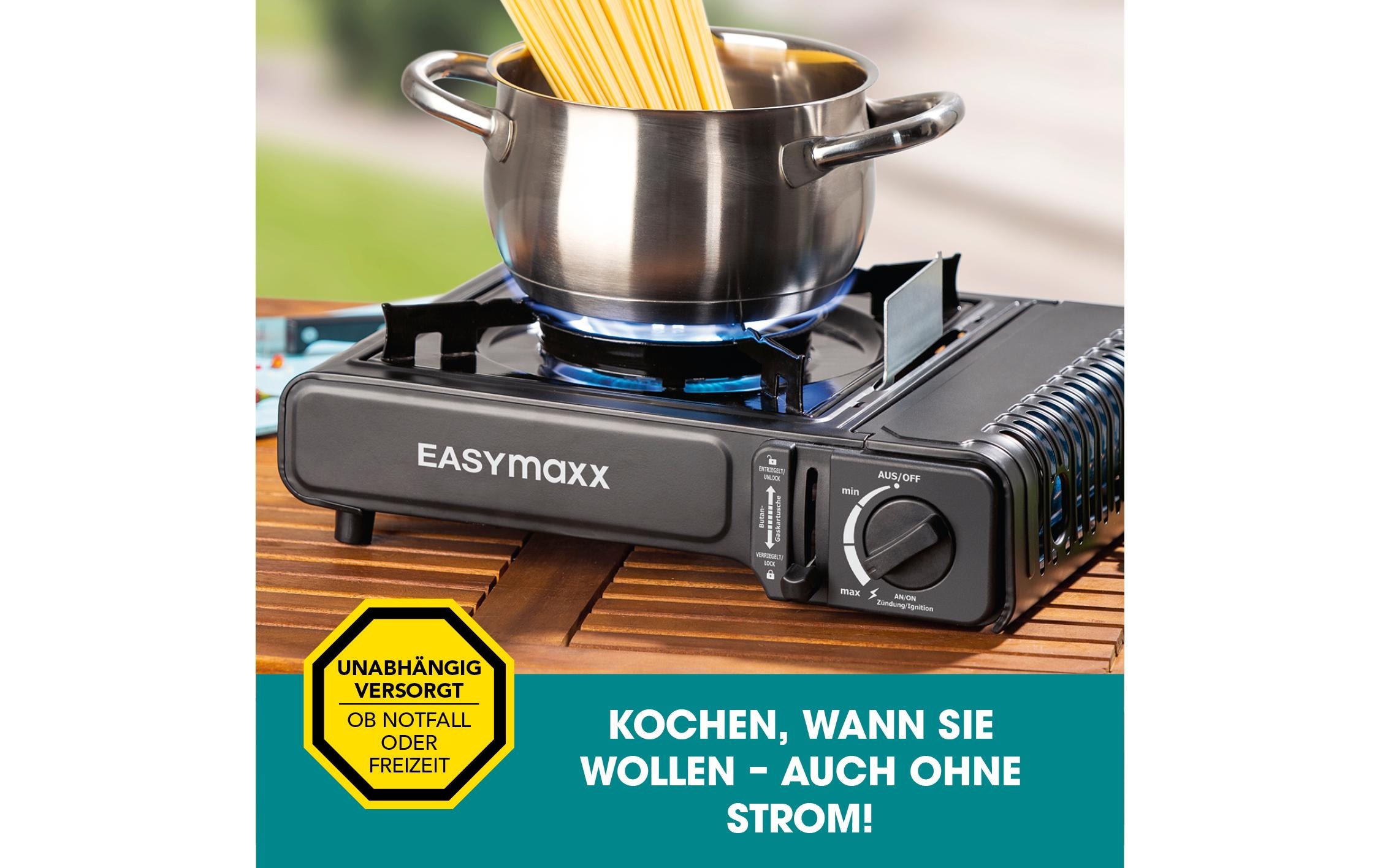 EASYmaxx Gaskocher »inkl. Koffer« 28 cmx34 cm