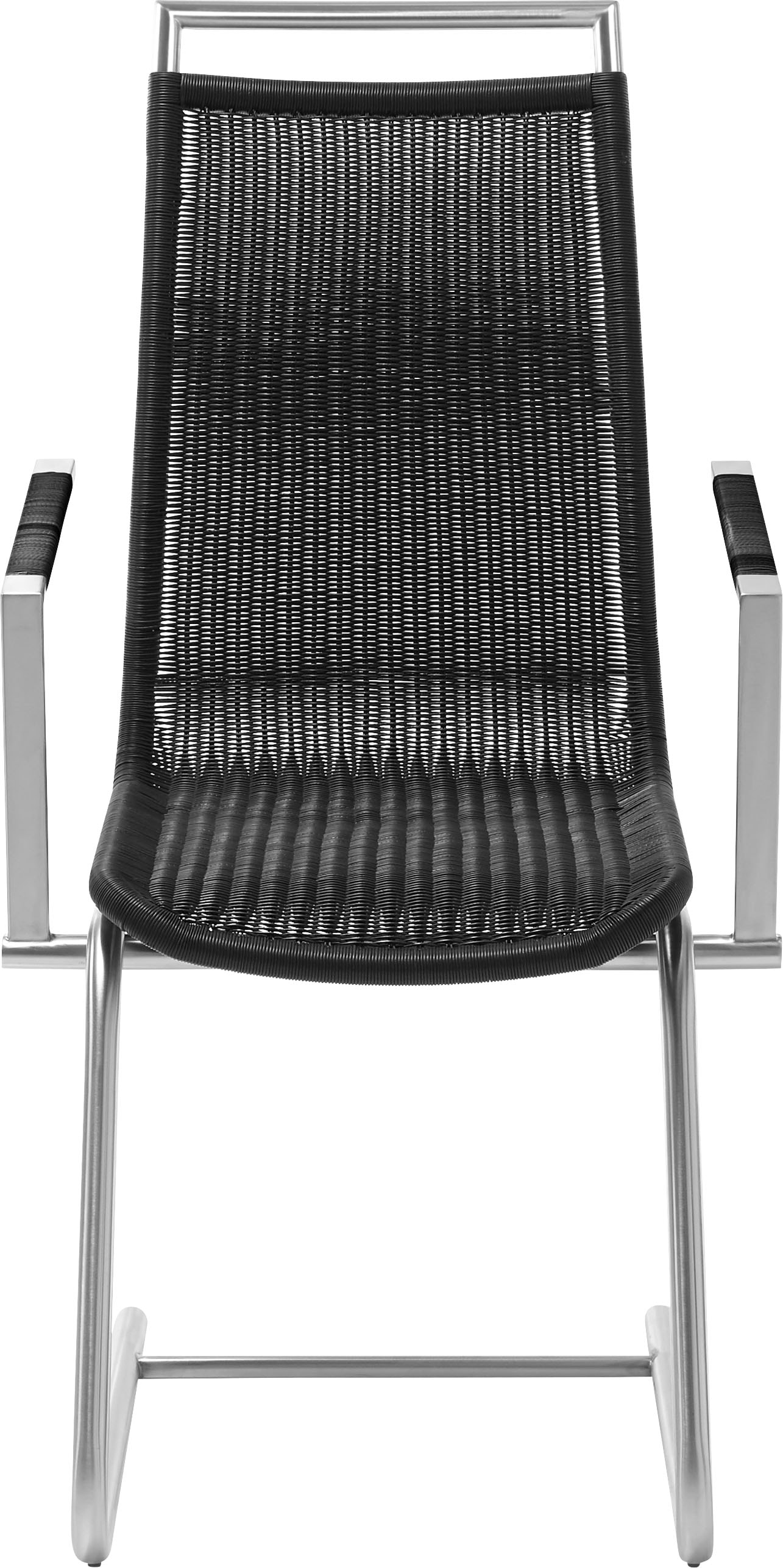WK WOHNEN Freischwinger »WK 7400«, Gestell in Edelstahloptik, Vollgeflecht, günstig online kaufen