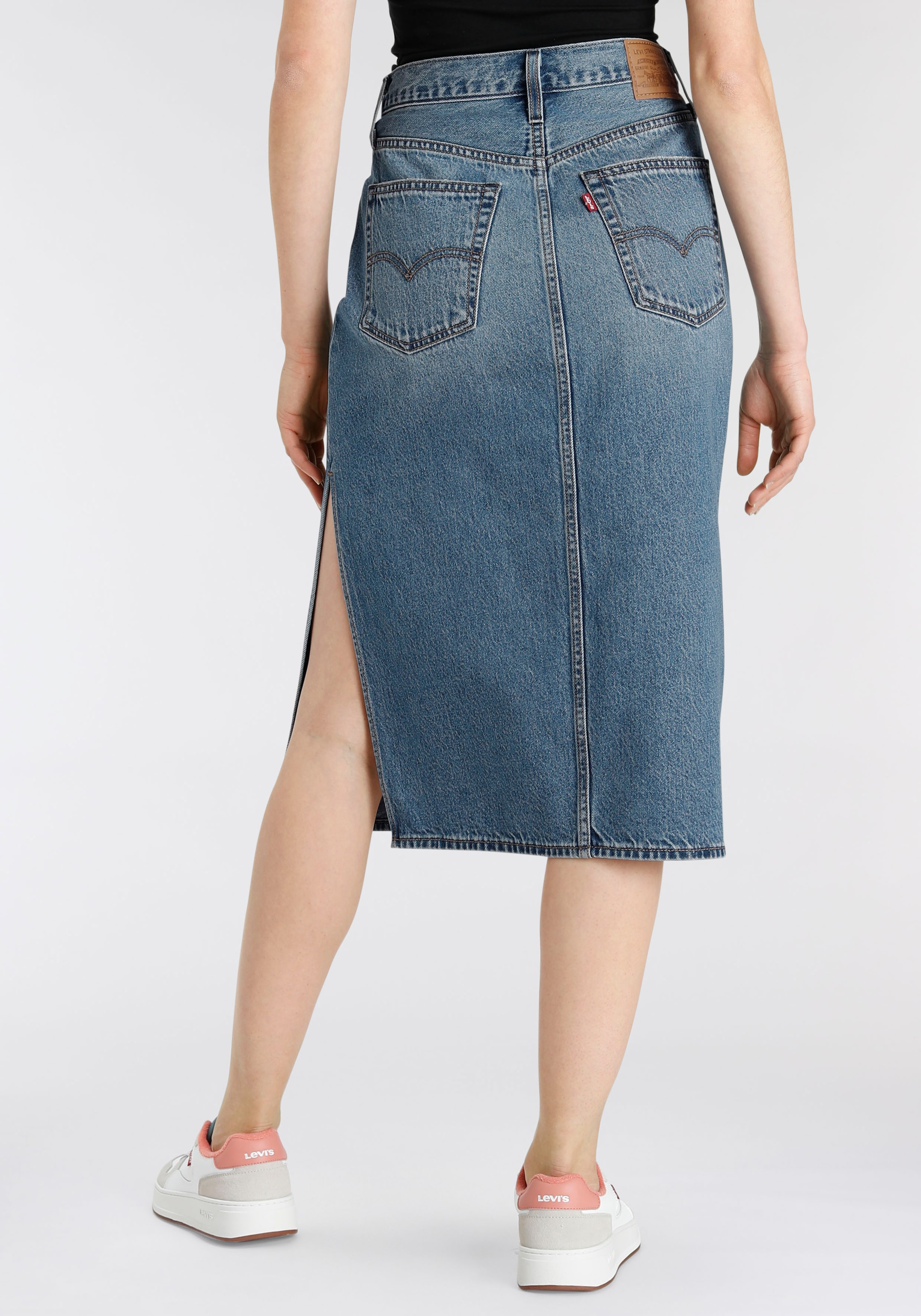 Levi's® Cordrock »Side Slit Skirt«