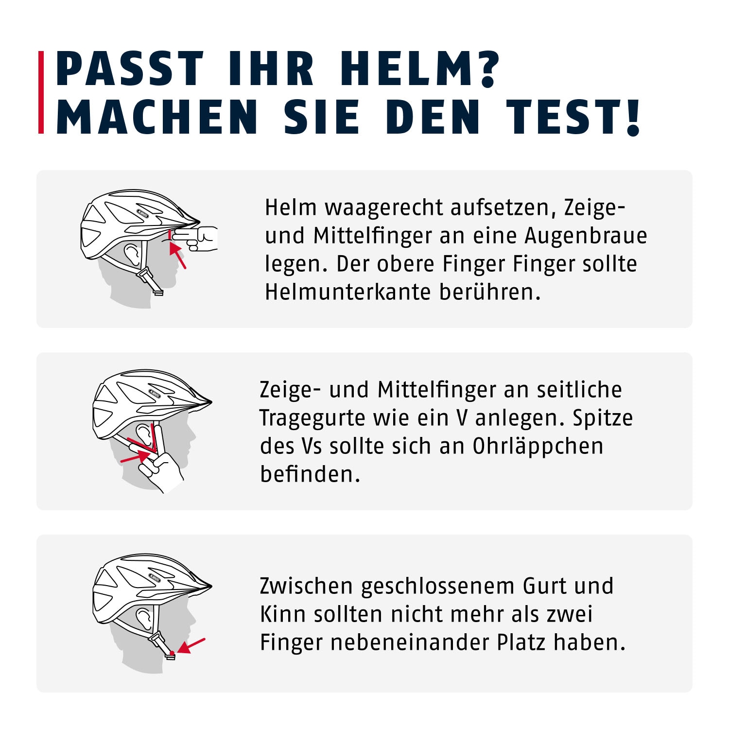 ABUS Fahrradhelm »INDY«