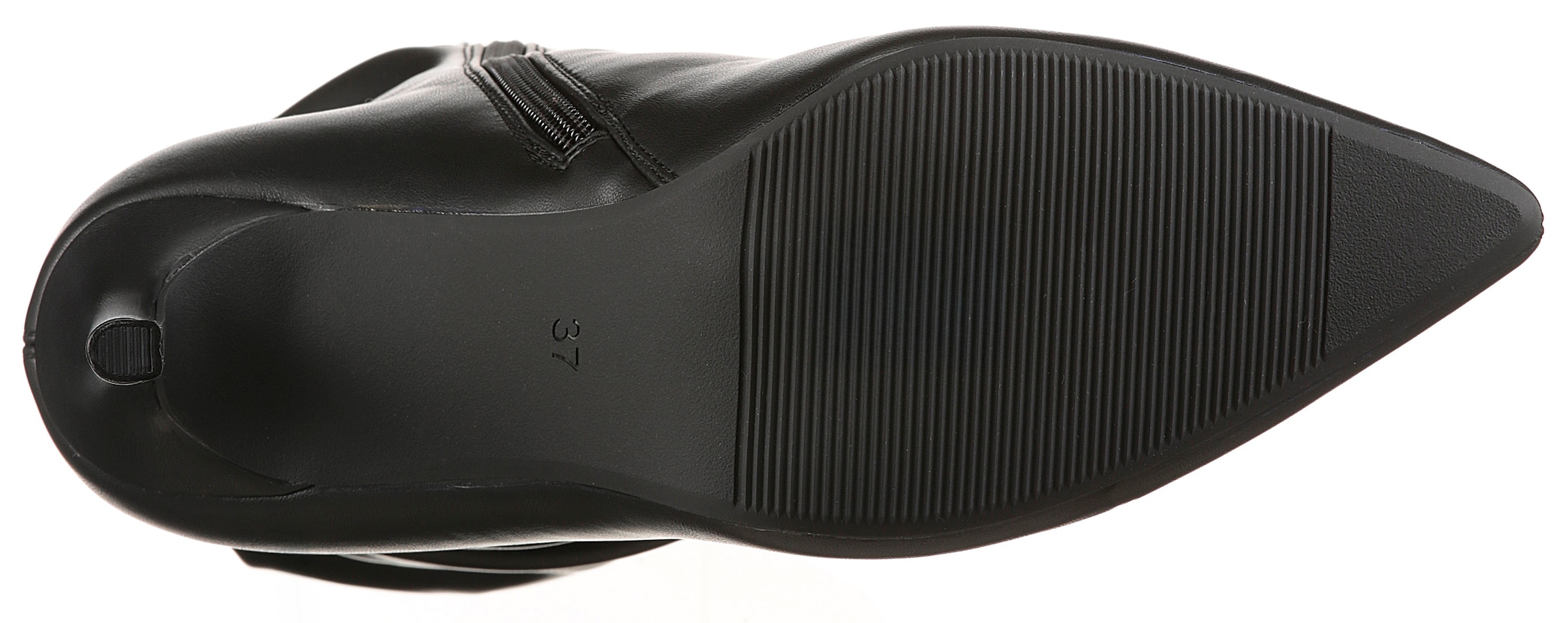 Aniston SHOES Stiefelette, mit Raffungen am slouchy Schaft - NEUE KOLLEKTION