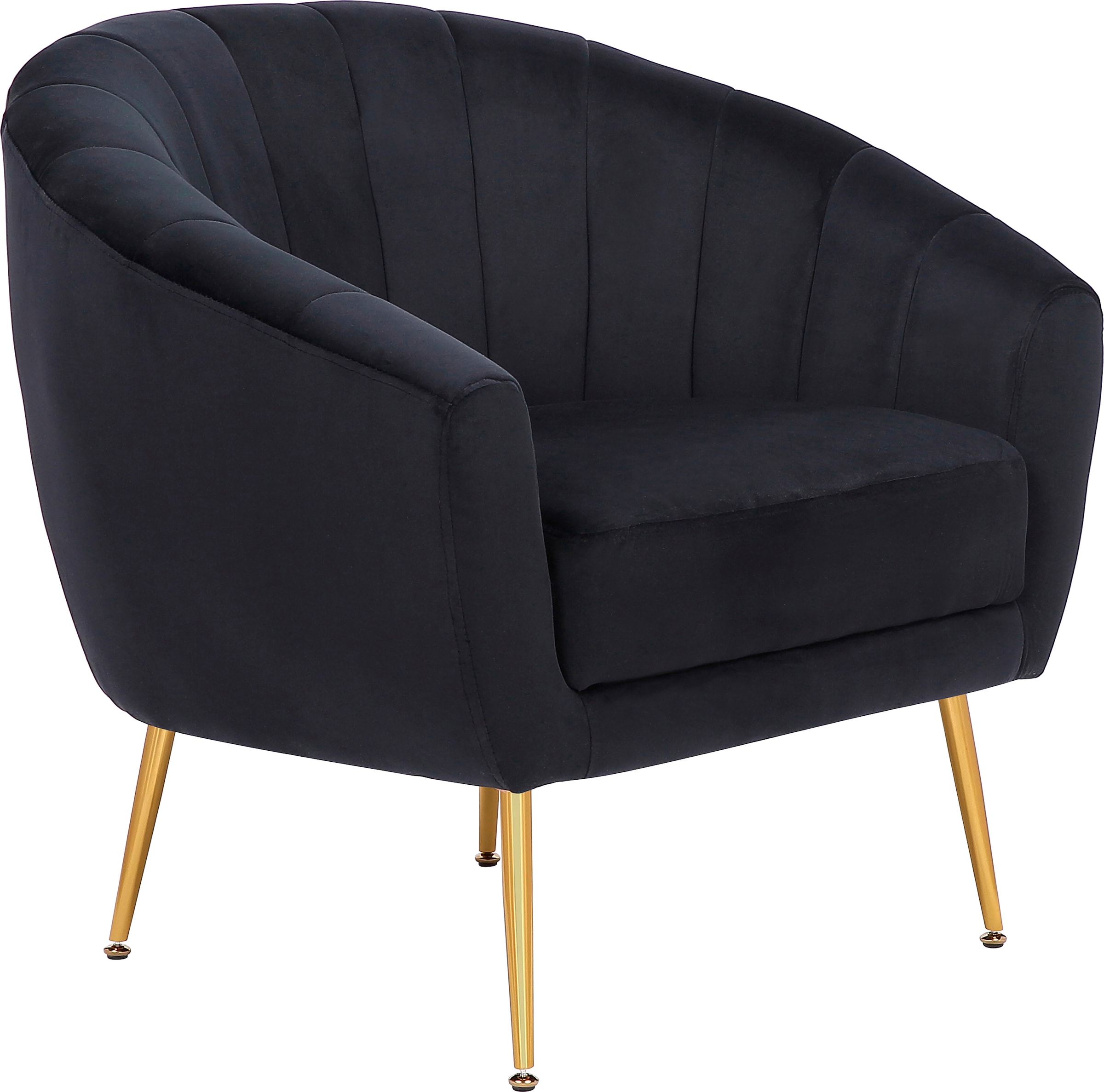Kayoom Sessel »Sofa Doreen 125, komfortabler Sessel, einfarbige Gestaltung«, (1 St.), modern, platzsparend, pflegeleicht, samtweicher Bezug aus Stoff