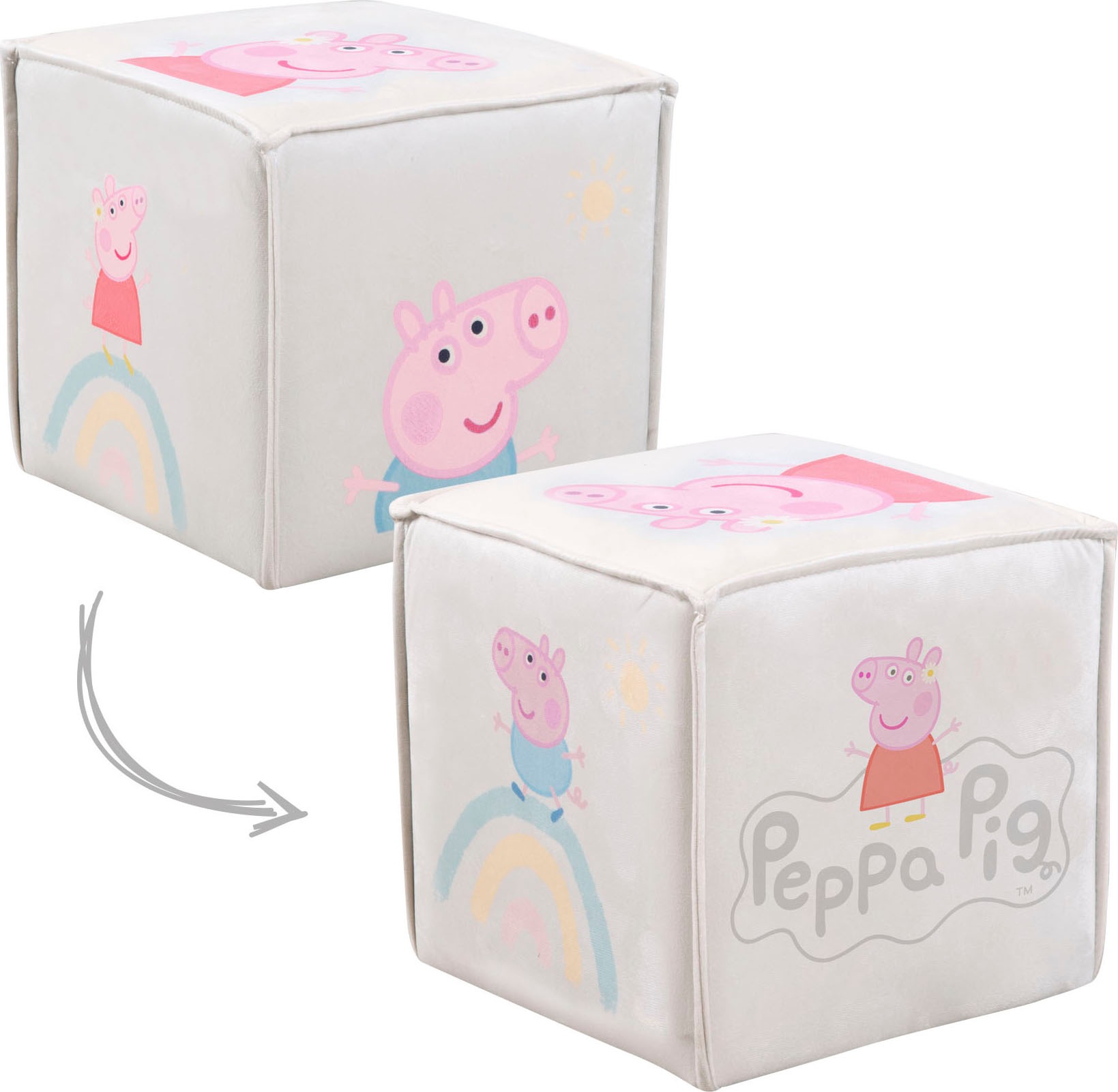 roba® Kinderhocker »Peppa Pig«