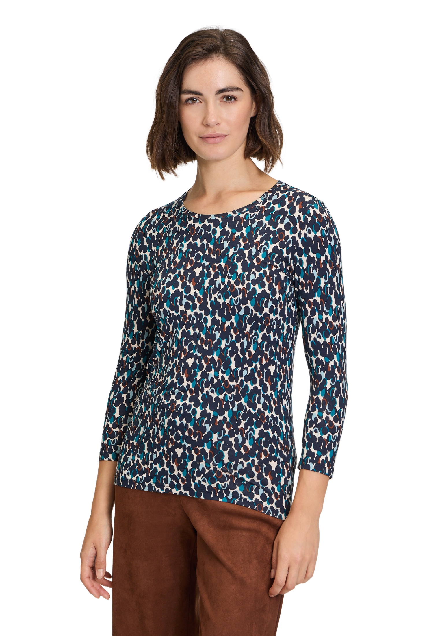 3/4-Arm-Shirt »Betty Barclay Basic Shirt mit Print«, Druck