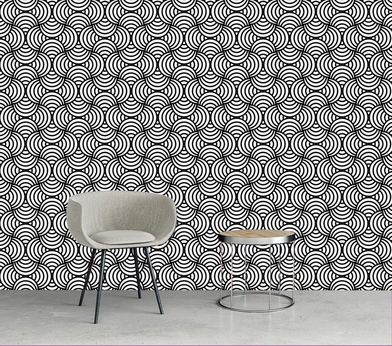 queence Vinyltapete »Fehilde« Farbverlauf | abstrakt | bedruckt | gemustert glatt 90x250cm, selbstklebend, kinderleichte Anbringung, , Sticker