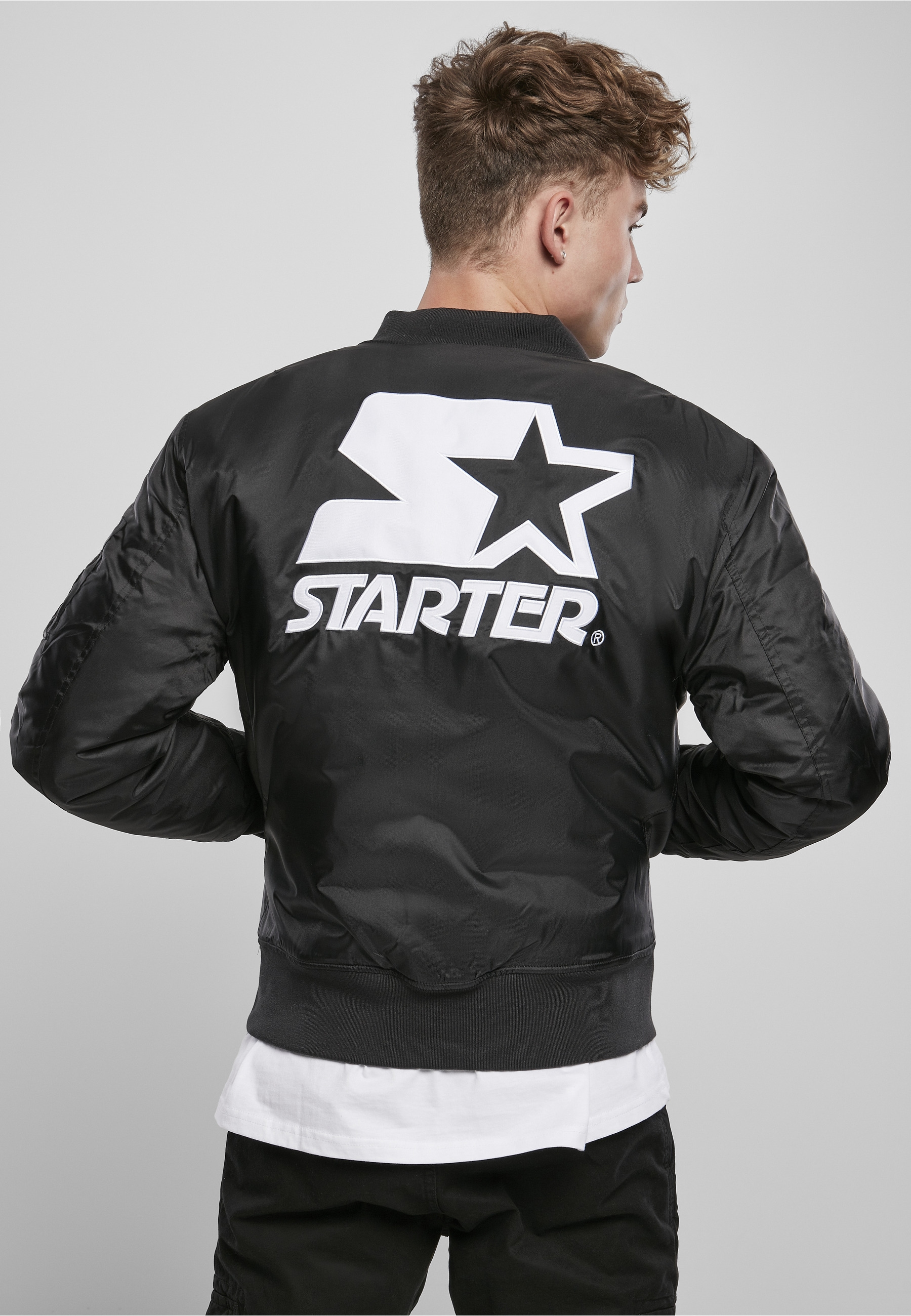 Starter Black Label Bomberjacke »Starter Black Label Herren« 1 Stk. tlg. ohne Kapuze