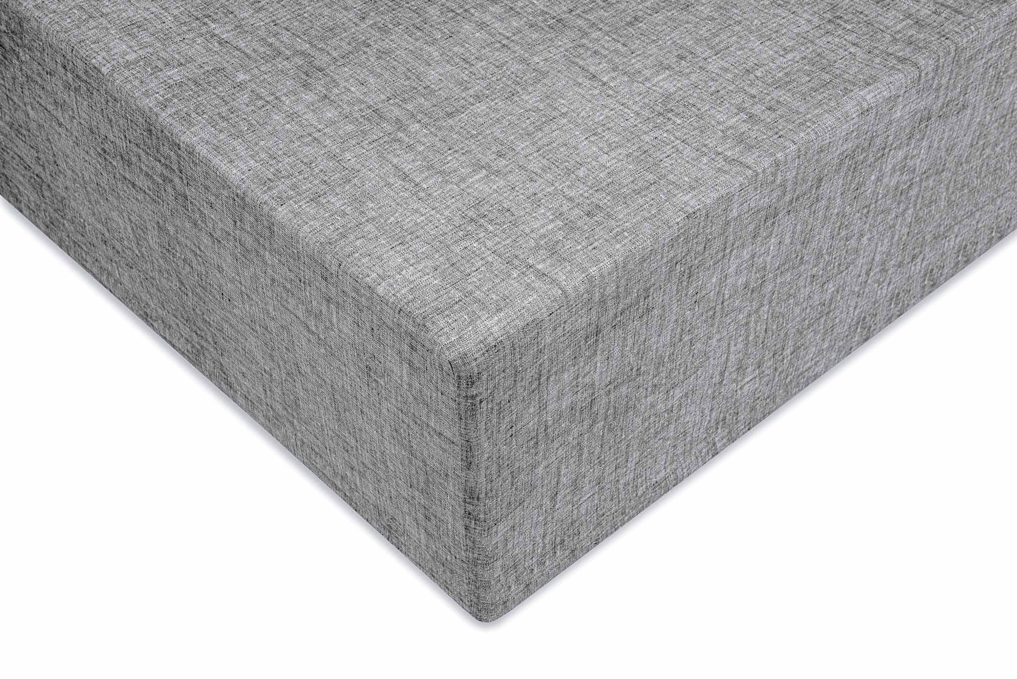 ZO HOME Spannbettlaken »Lino«, Laken aus 100% Baumwolle, Linen-look Print, günstig online kaufen