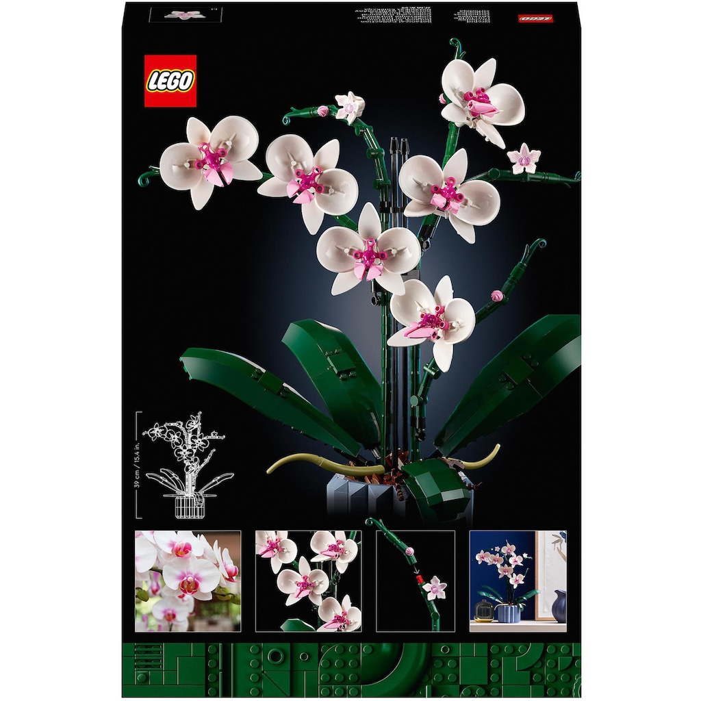 LEGO® Konstruktionsspielsteine »Orchidee (10311), LEGO®«, (608 St.)