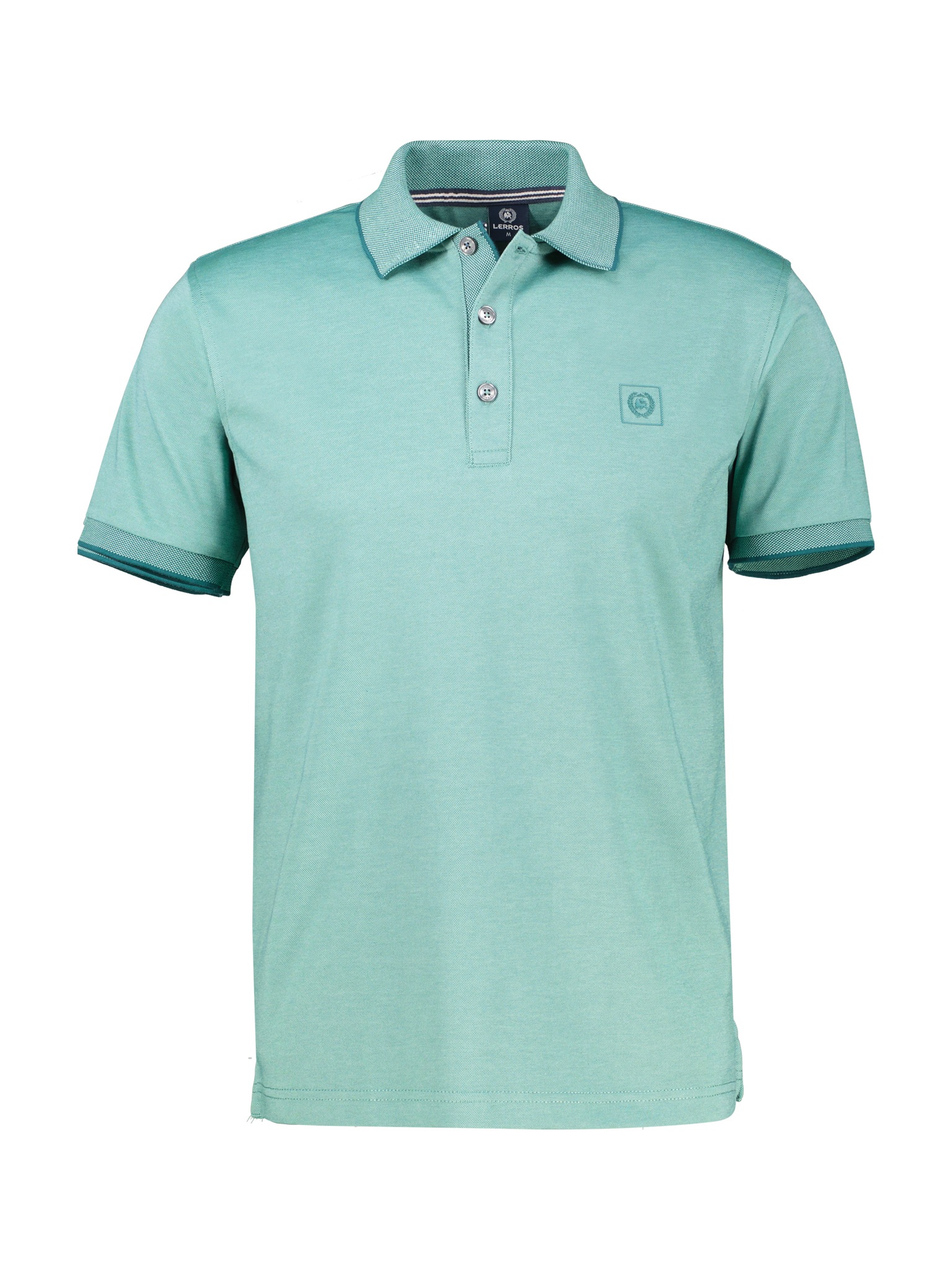 LERROS Poloshirt mit Logo Stickereicla