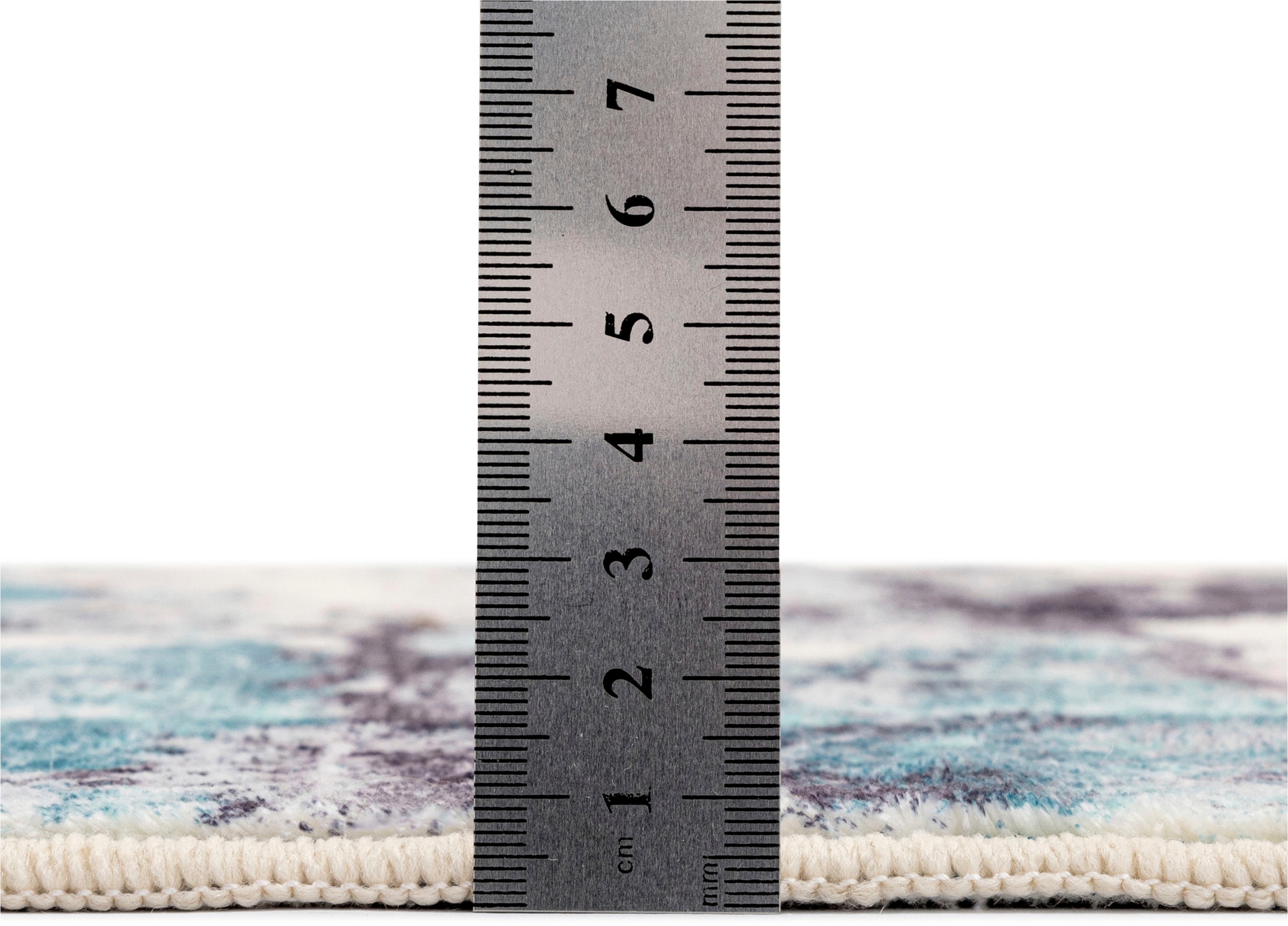 Gino Falcone Badematte »Ariella GF-148«, rutschhemmend beschichtet, fußbodenheizungsgeeignet, Badteppich, bedruckt, modernes Design, weich & kuschelig