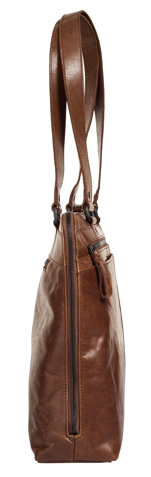 Spikes & Sparrow Shopper »LAPTOP SHOULDER BAG«, echt Leder