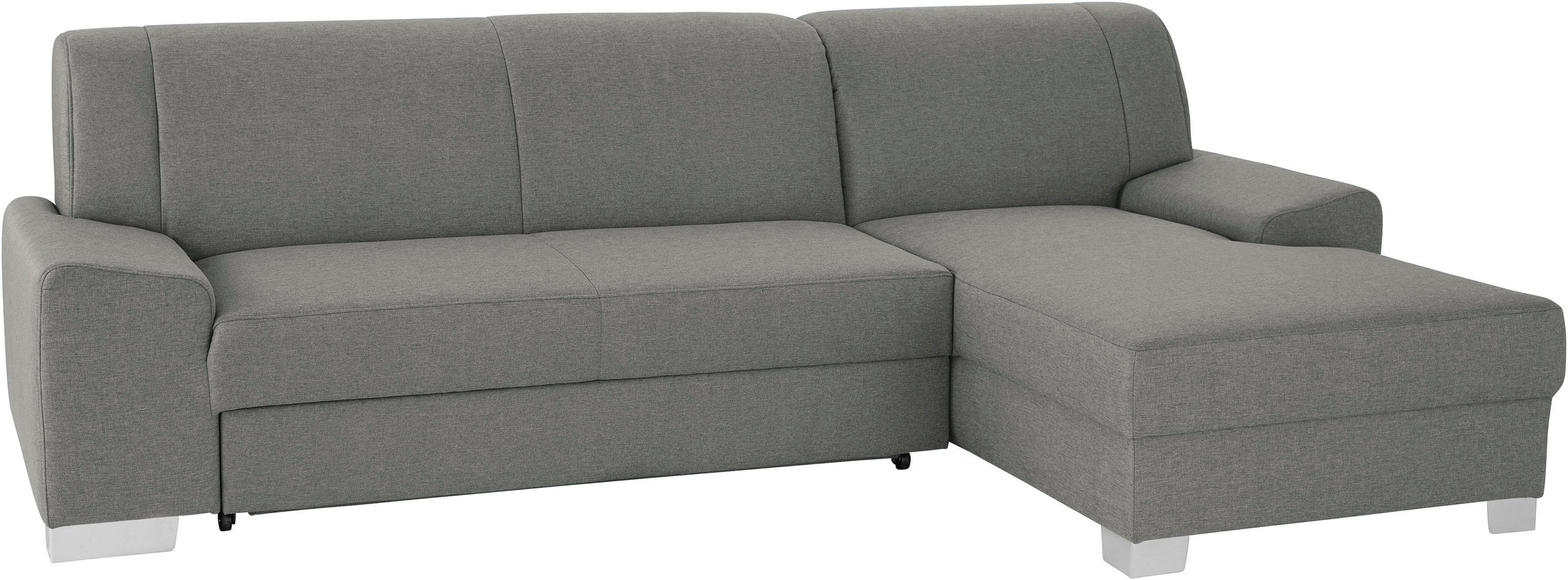 DOMO collection Ecksofa »Anzio L-Form, whlw. Bettfunktion, Federkern, hochw günstig online kaufen