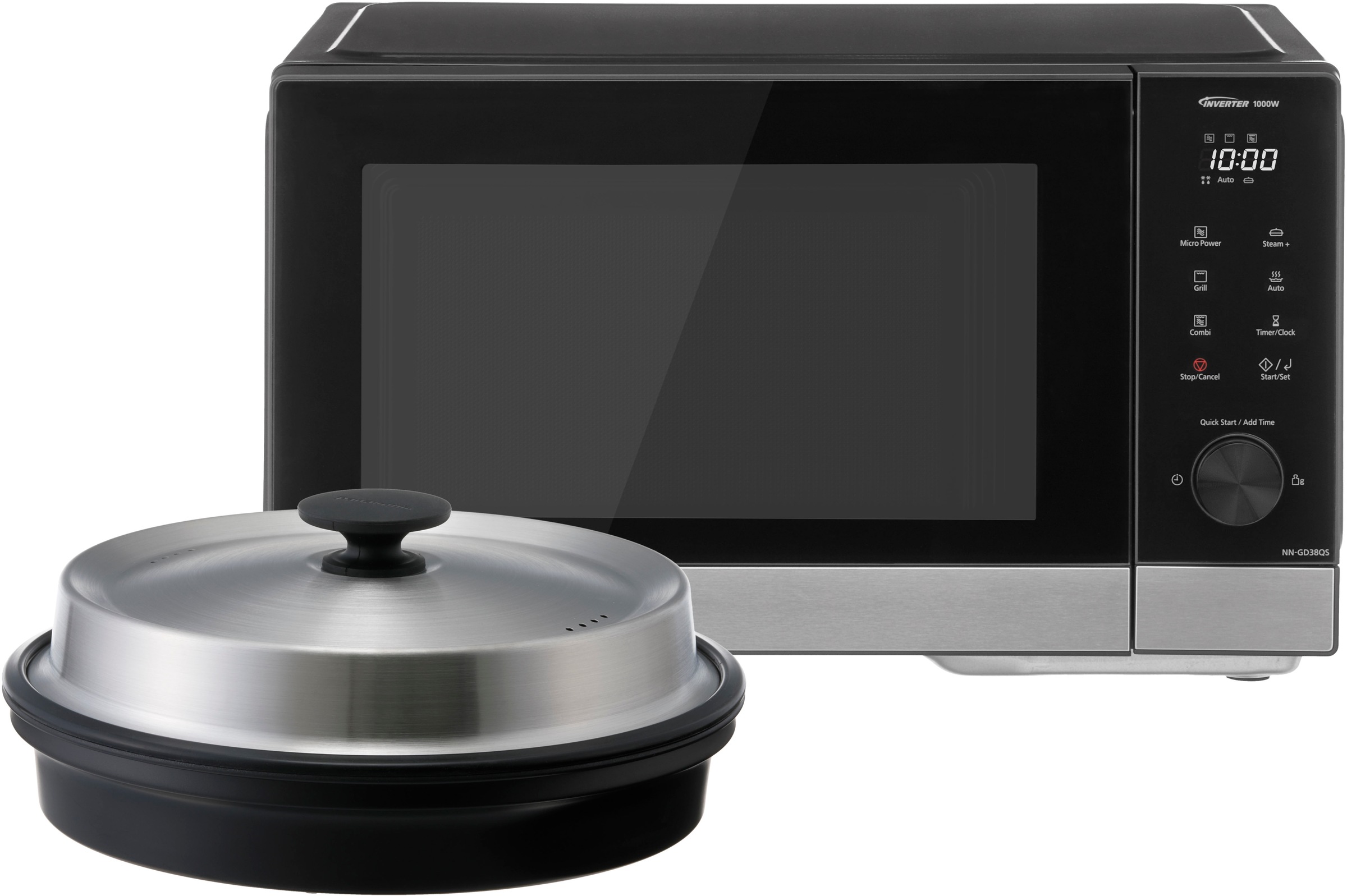 Panasonic Mikrowelle »NN-GD38QSEPG Mikrowelle mit Grillfunktion«, Mikrowell günstig online kaufen
