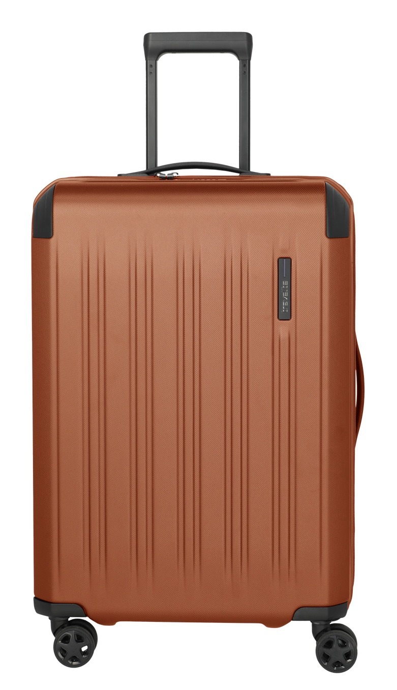 travelite Trolleyset »DYNAMIIC S/M/L, verschiedene Farben«, (Set, 3 tlg., S/M/L), Hartschalen-Koffer ABS Volumenerweiterung bei M/L