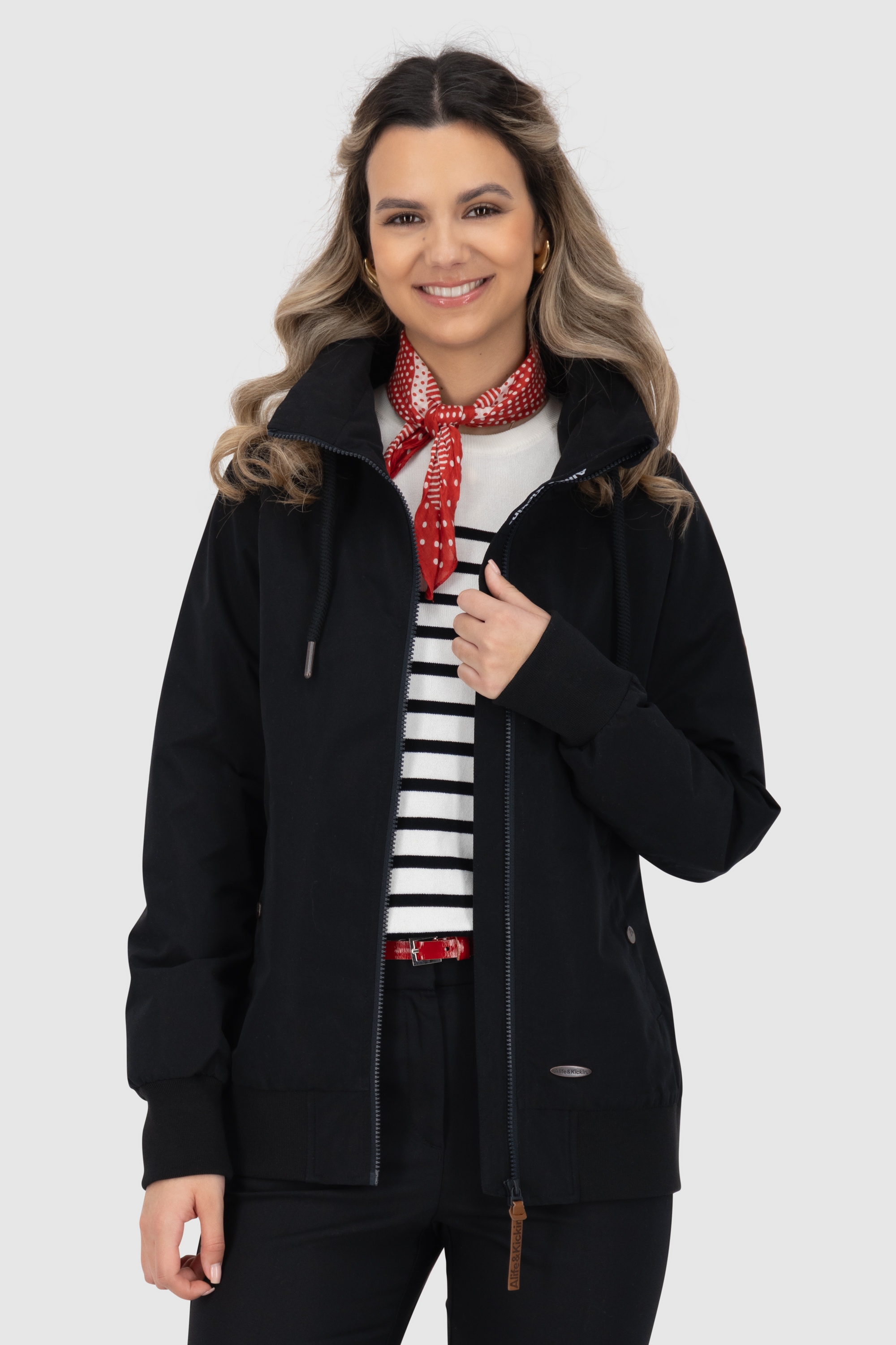 Alife & Kickin Outdoorjacke »JORANAAKA«, mit Kapuze