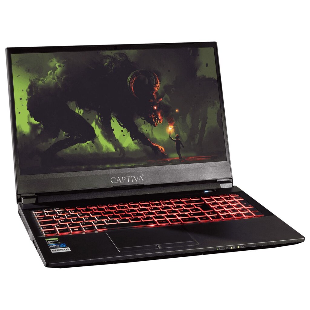 CAPTIVA Gaming-Notebook »Advanced Gaming I62-539«, 39,6 cm, / 15,6 Zoll, Intel, Core i7, GeForce GTX 1650, 1000 GB SSD