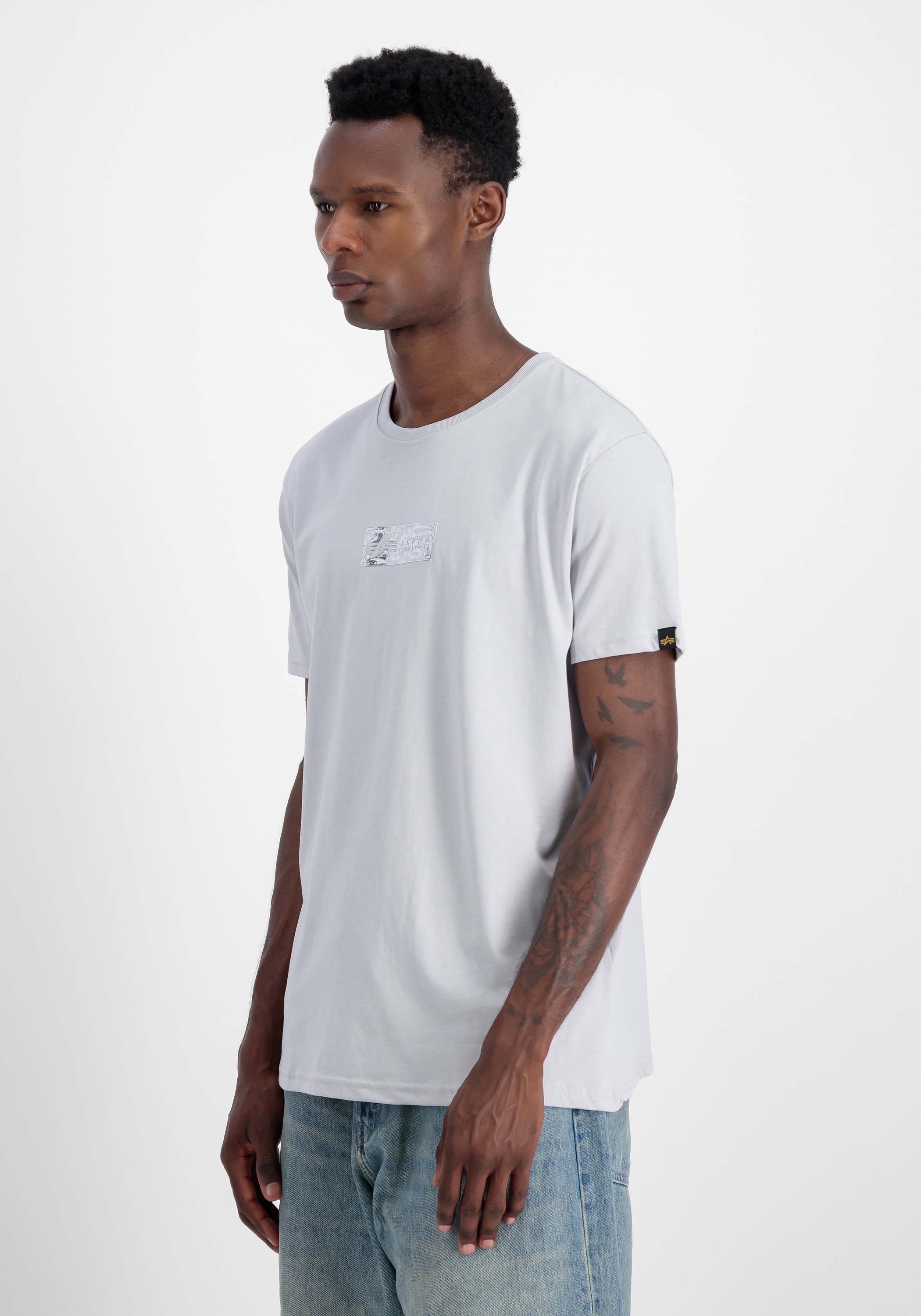 Alpha Industries T-Shirt »Alpha Industries Men - T-Shirts Metal Plate T-Shirt«