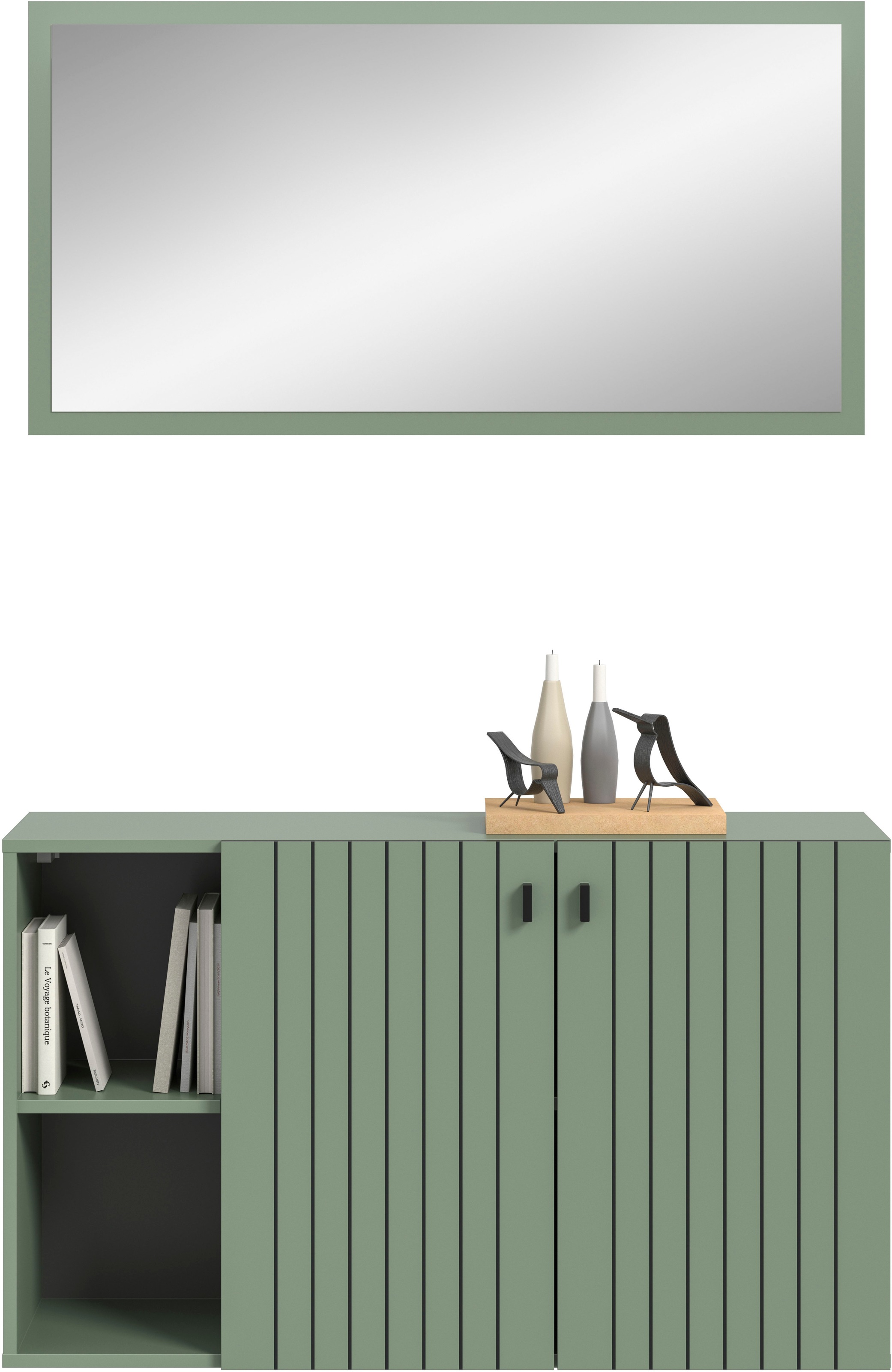 INOSIGN Garderoben-Set »TATIO, 2-tlg. Garderobenkombination, Breite: 106 cm günstig online kaufen