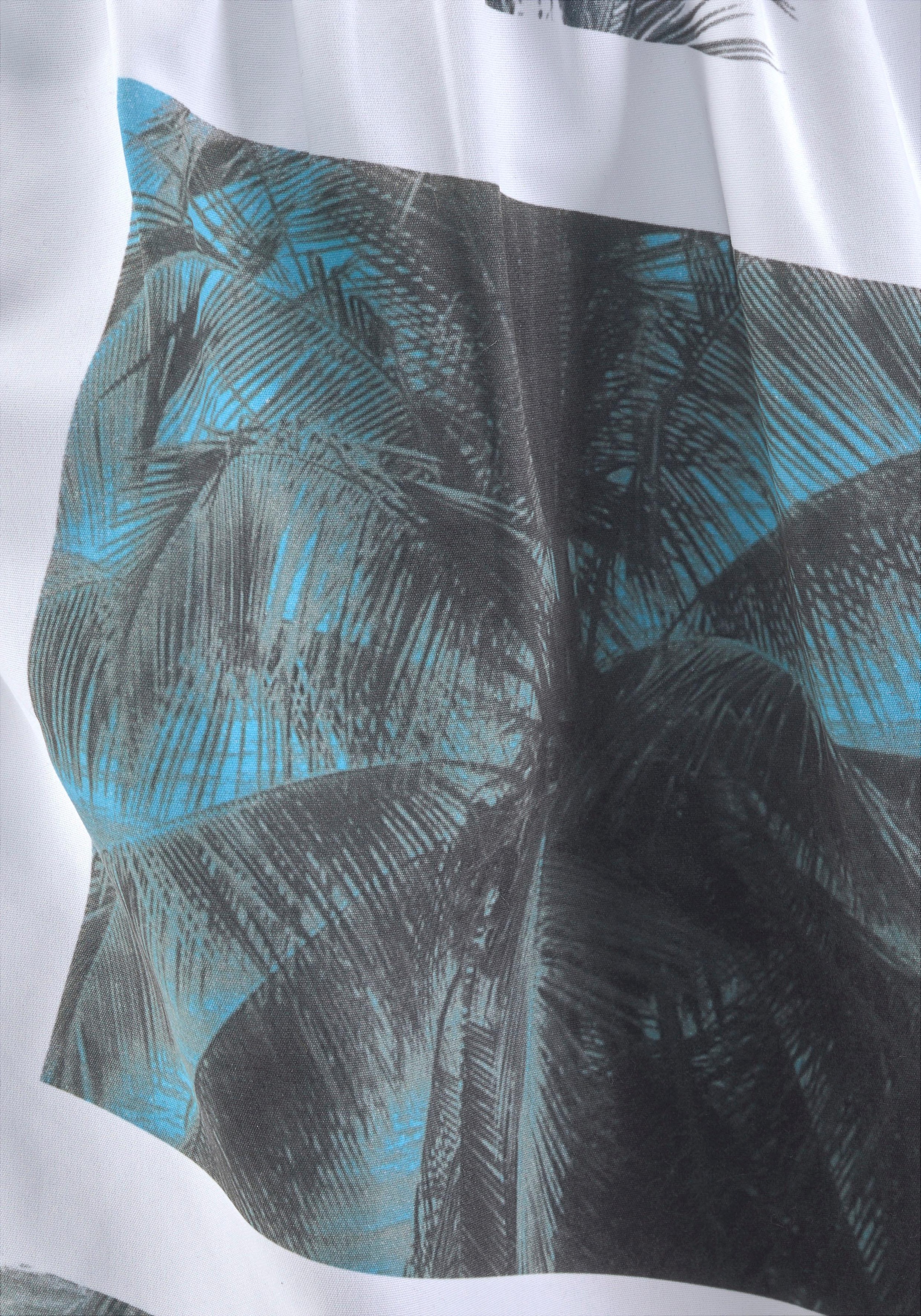 4. Bild von Buffalo Badeshorts, mit Fotoprint und Streifen
