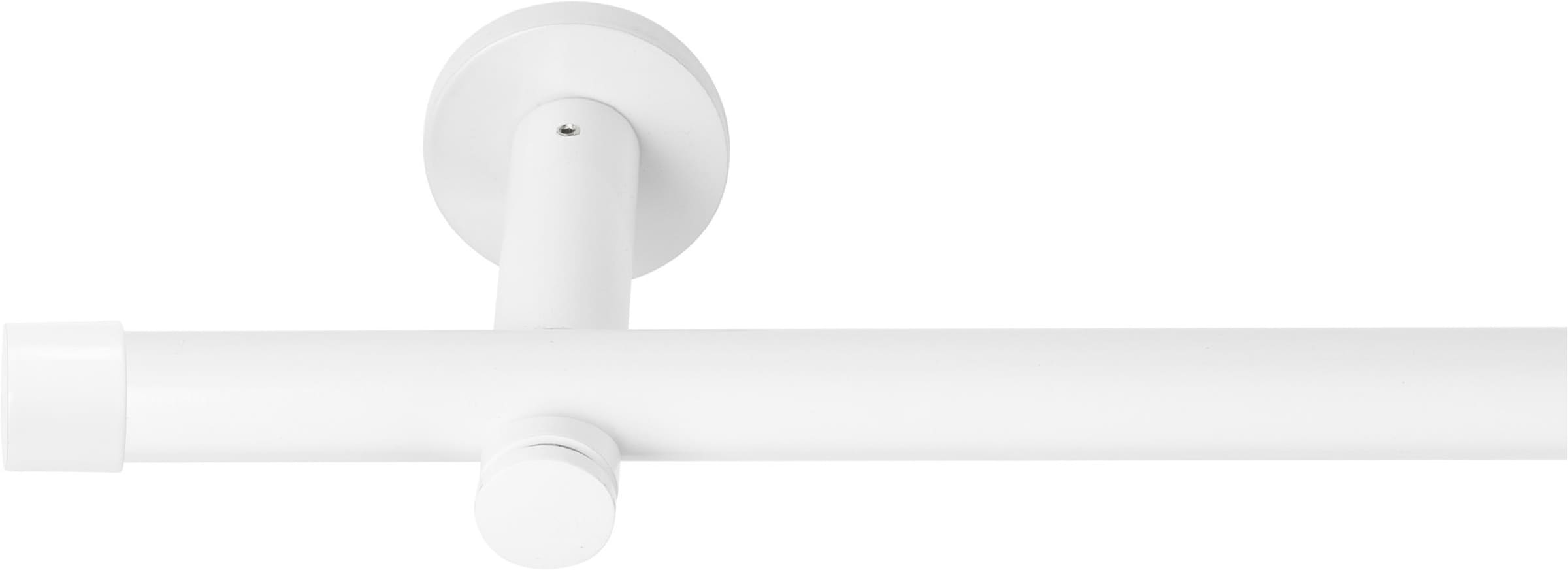 SN DECO GROUP Gardinenstange »Gardinenstange Brest Ø 19 mm, 1-läufig, Fixmaß, verschraubt, Stahl« Ø 19 mm Fixmaß;kürzbar