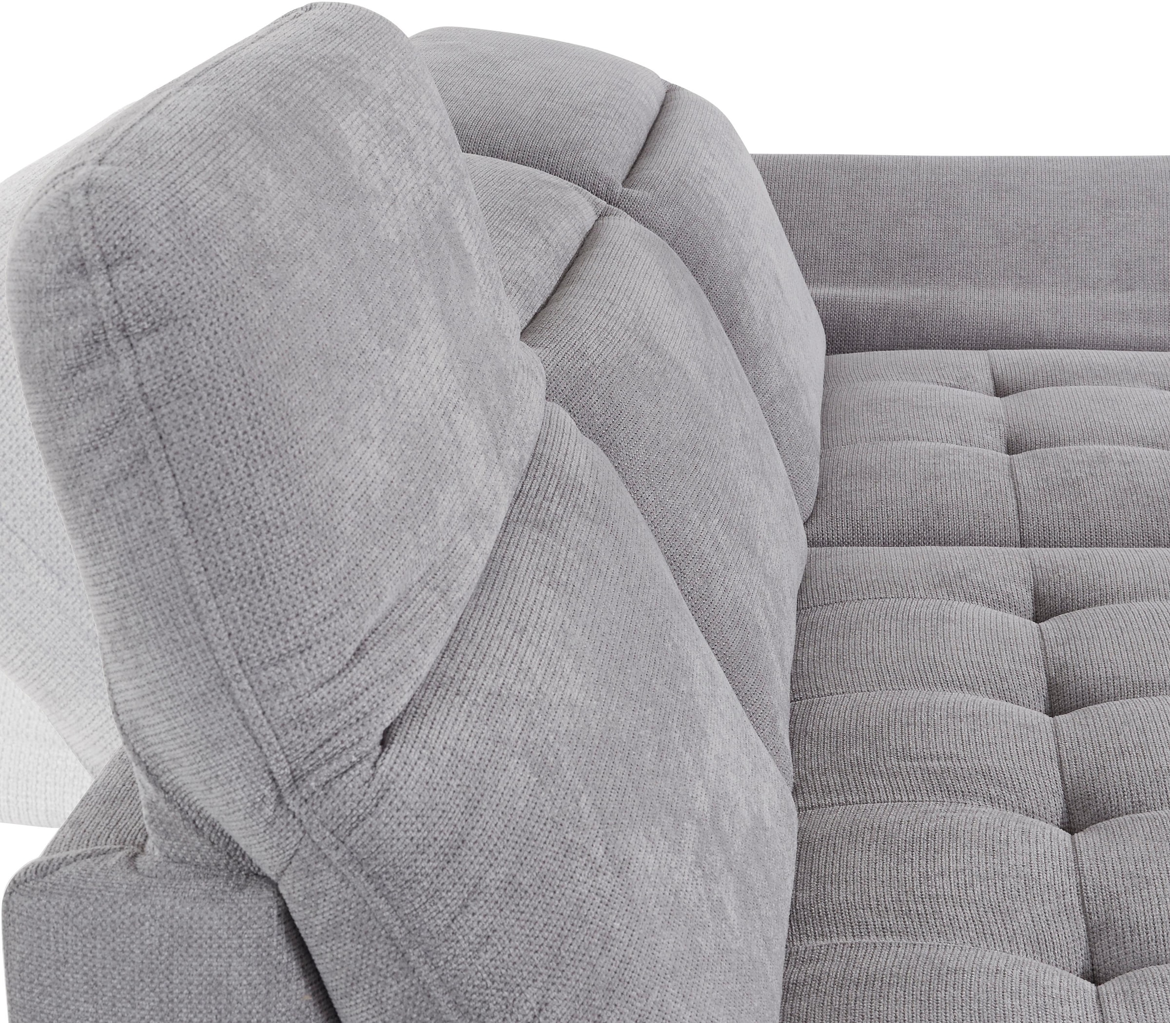 sit&more Ecksofa »Stardust L-Form«, wahlweise mit Bettfunktion und Bettkasten