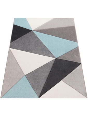 Paco Home Teppich »Lara 237«, rechteckig, Kurzflor, modernes geometrisches Design, mit... kaufen