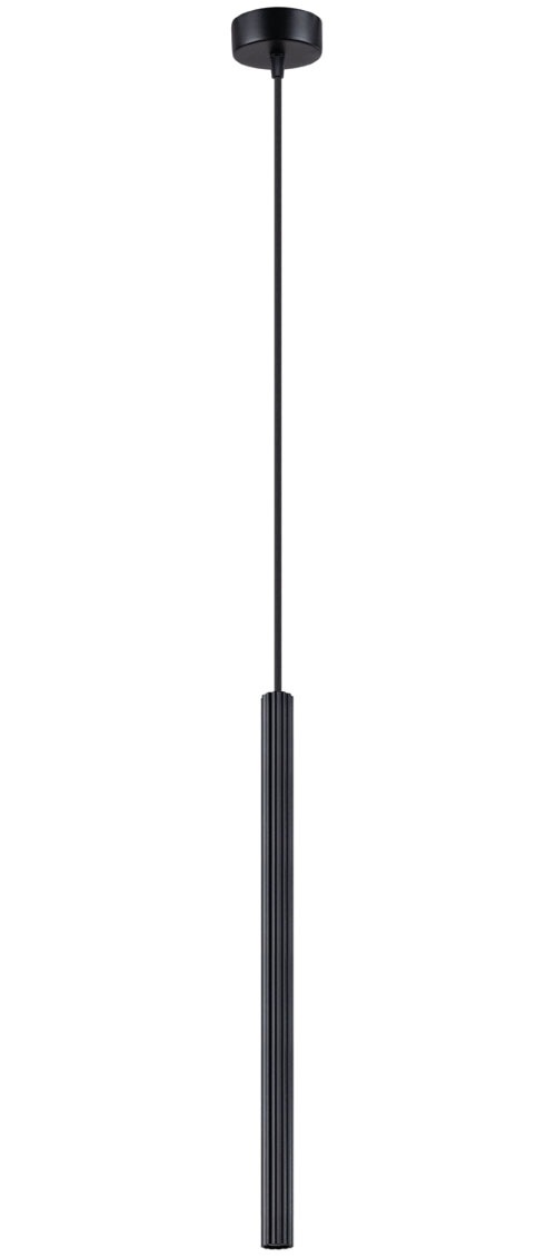 SOLLUX lighting Pendelleuchte »Pendelleuchte ARCHE 1 Schwarz«, 1 flammig, L günstig online kaufen