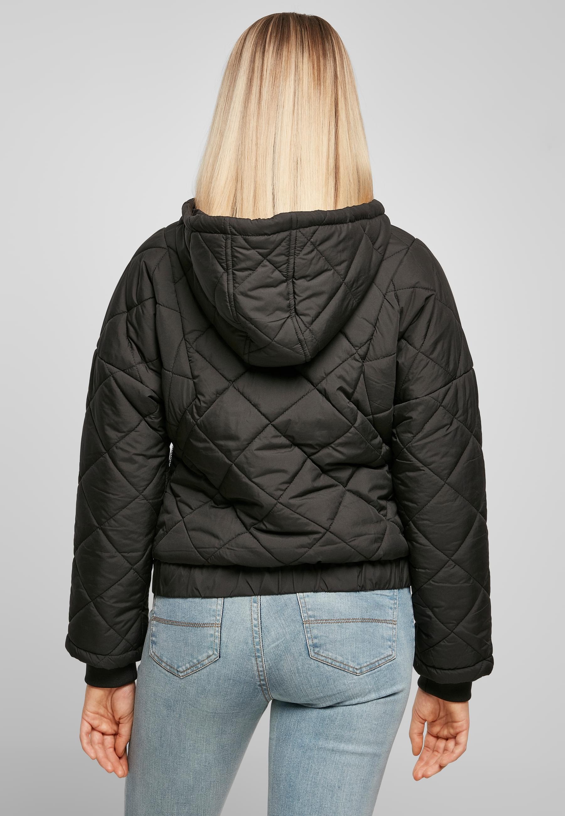URBAN CLASSICS Winterjacke »Urban Classics Damen« 1 Stk. tlg. mit Kapuze
