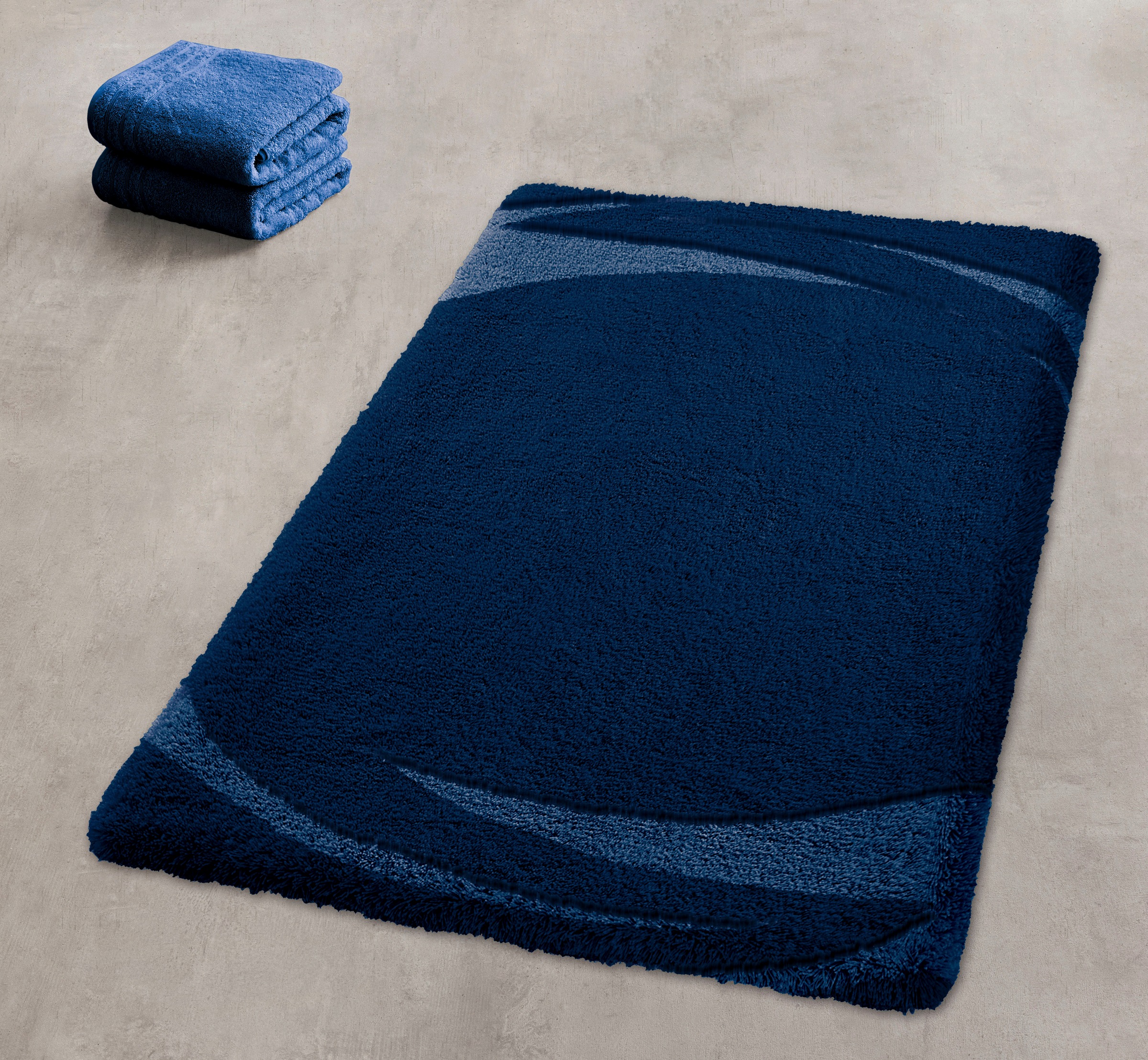 Kleine Wolke Badematte »»Mystic«« Höhe 25 mm rutschhemmend beschichtet fußb günstig online kaufen