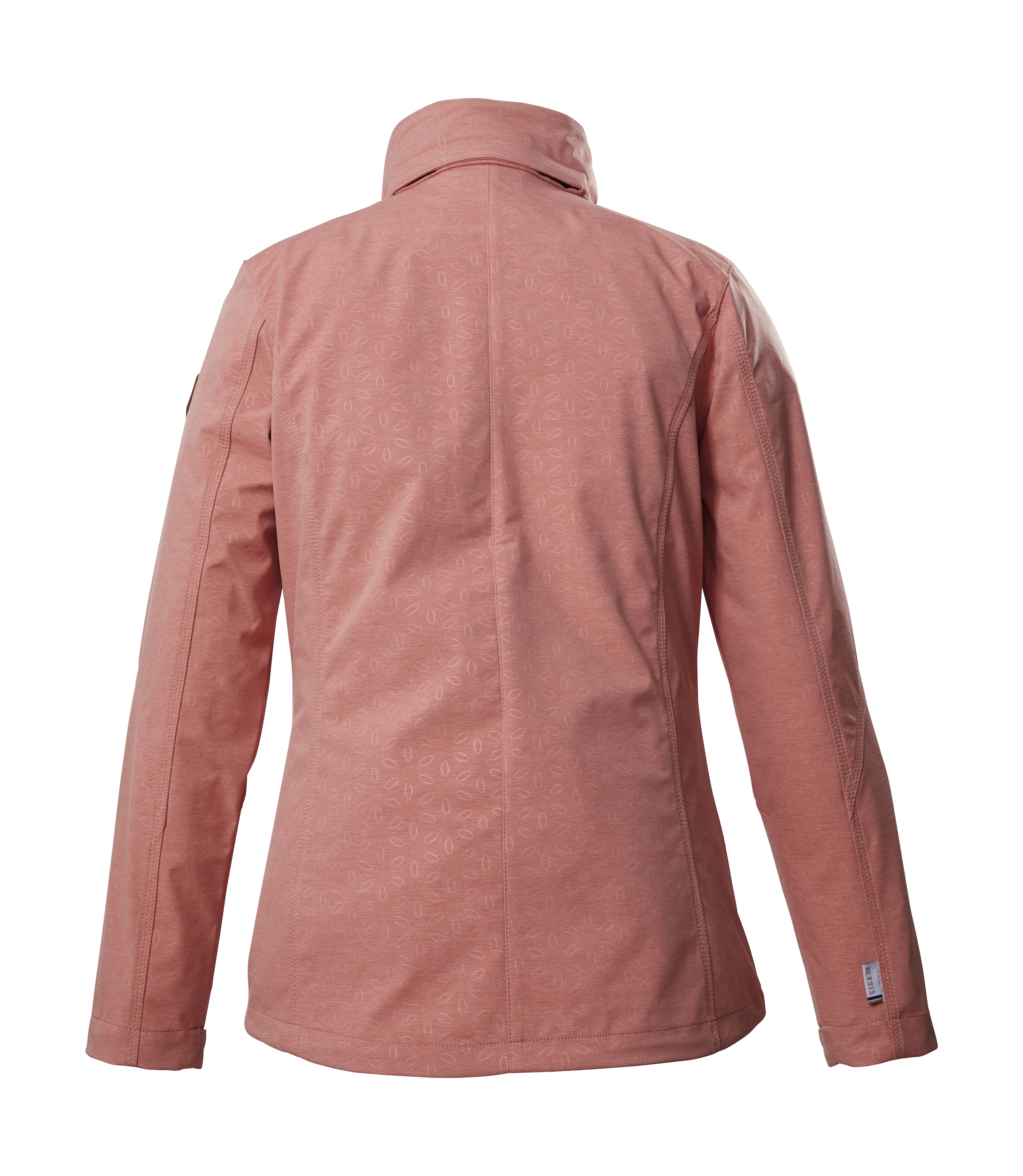 G.I.G.A. DX by killtec Softshelljacke »GS 141 WMN SFTSHLL JCKT«, Softshelljacke mit floralem Muster, wasserabweisend, abnehmbare Kapuze