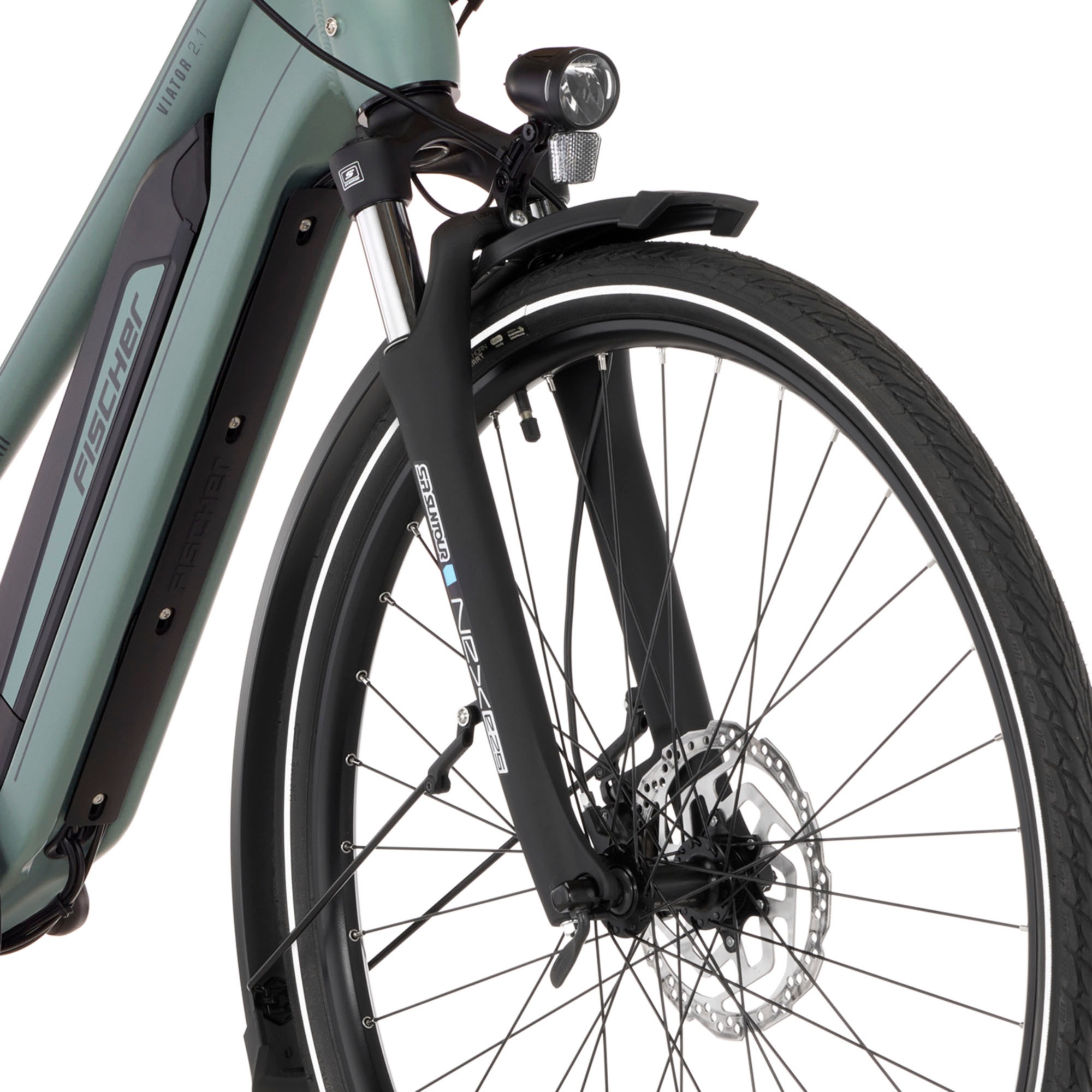 FISCHER Fahrrad »VIATOR 2.1 459« 8 Gang Shimano ACERA Schaltwerk Heckmotor mit Akku-Ladegerät;mit Werkzeug,  Pedelec, Elektrofahrrad für Damen und Herren