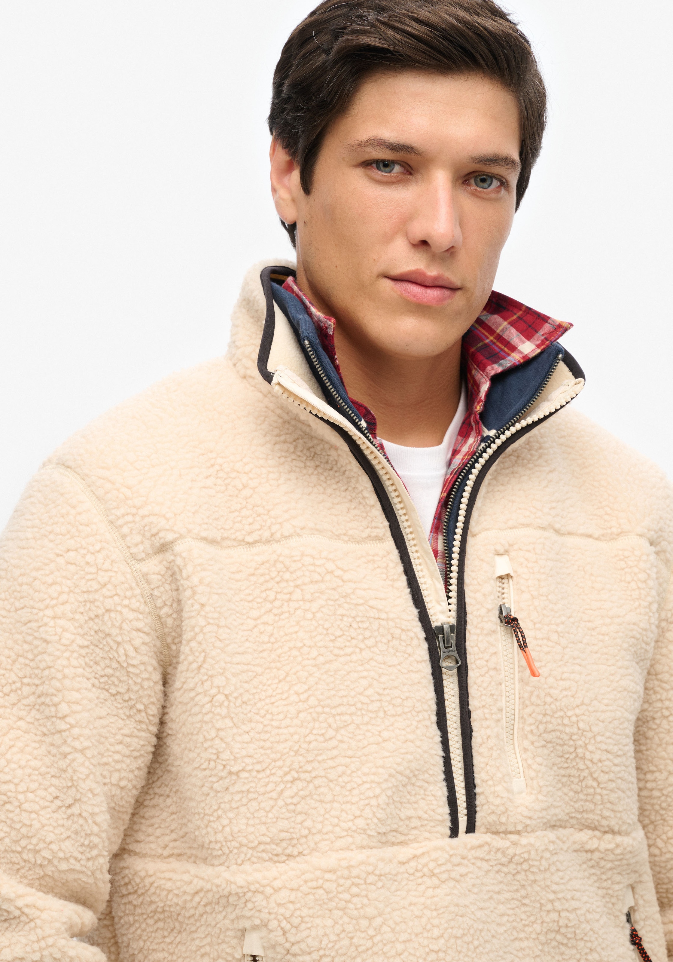 Superdry Fleecepullover »OUTDOOR FLEECE HALF ZIP«