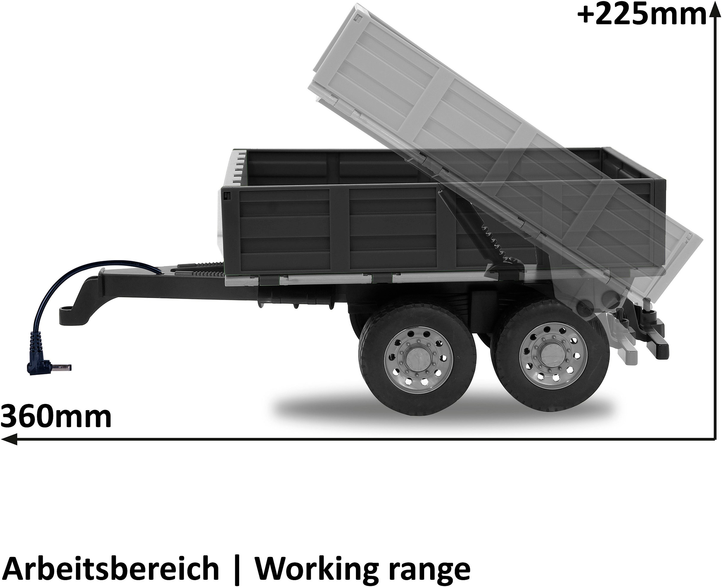 Jamara Spielzeug-Kipper »Kipper, 1:16« für Jamara RC-Traktor