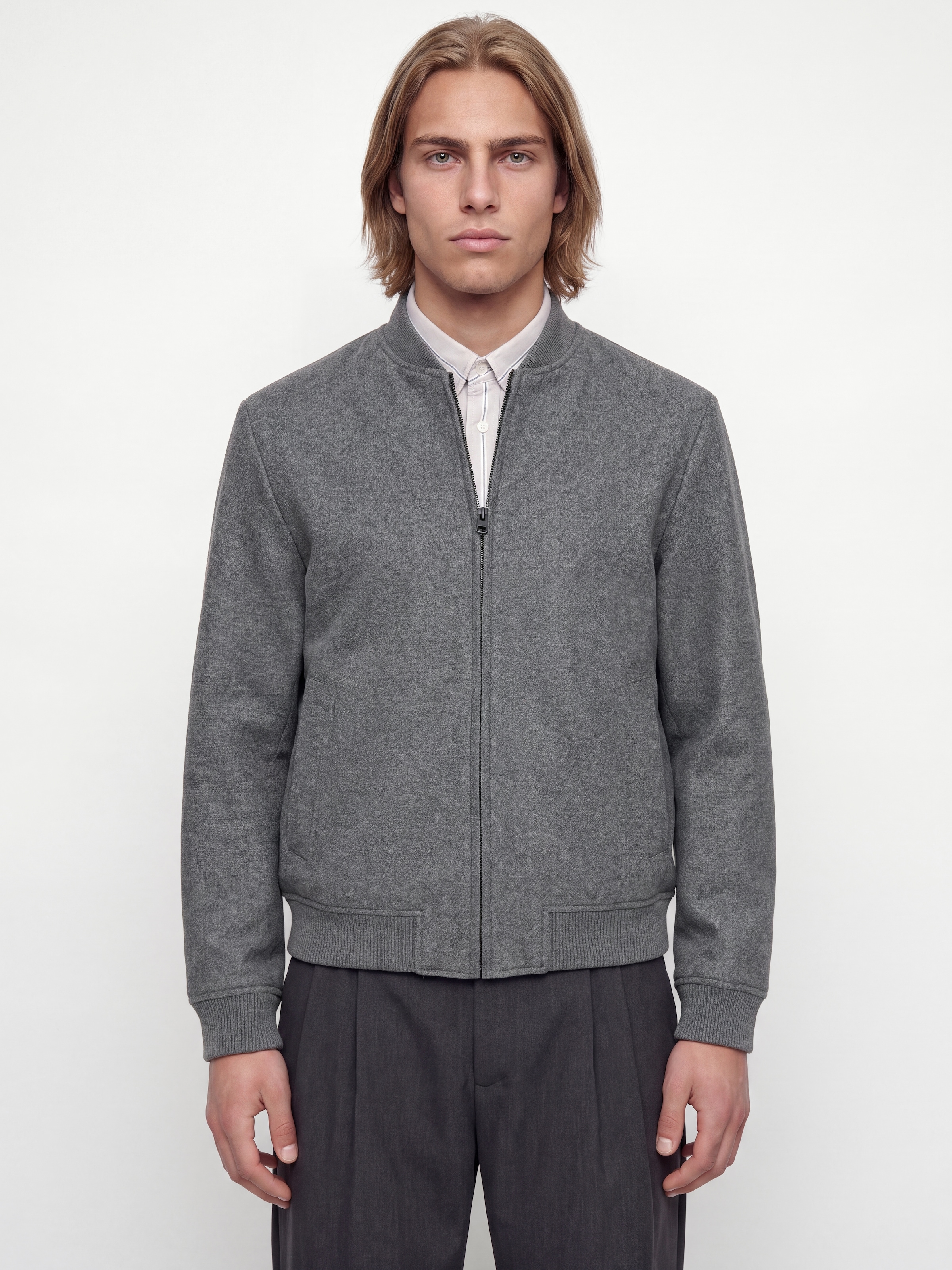 Jack & Jones Blouson »JJEJAMES BOMBER SN« Kunstfaser, regular fit