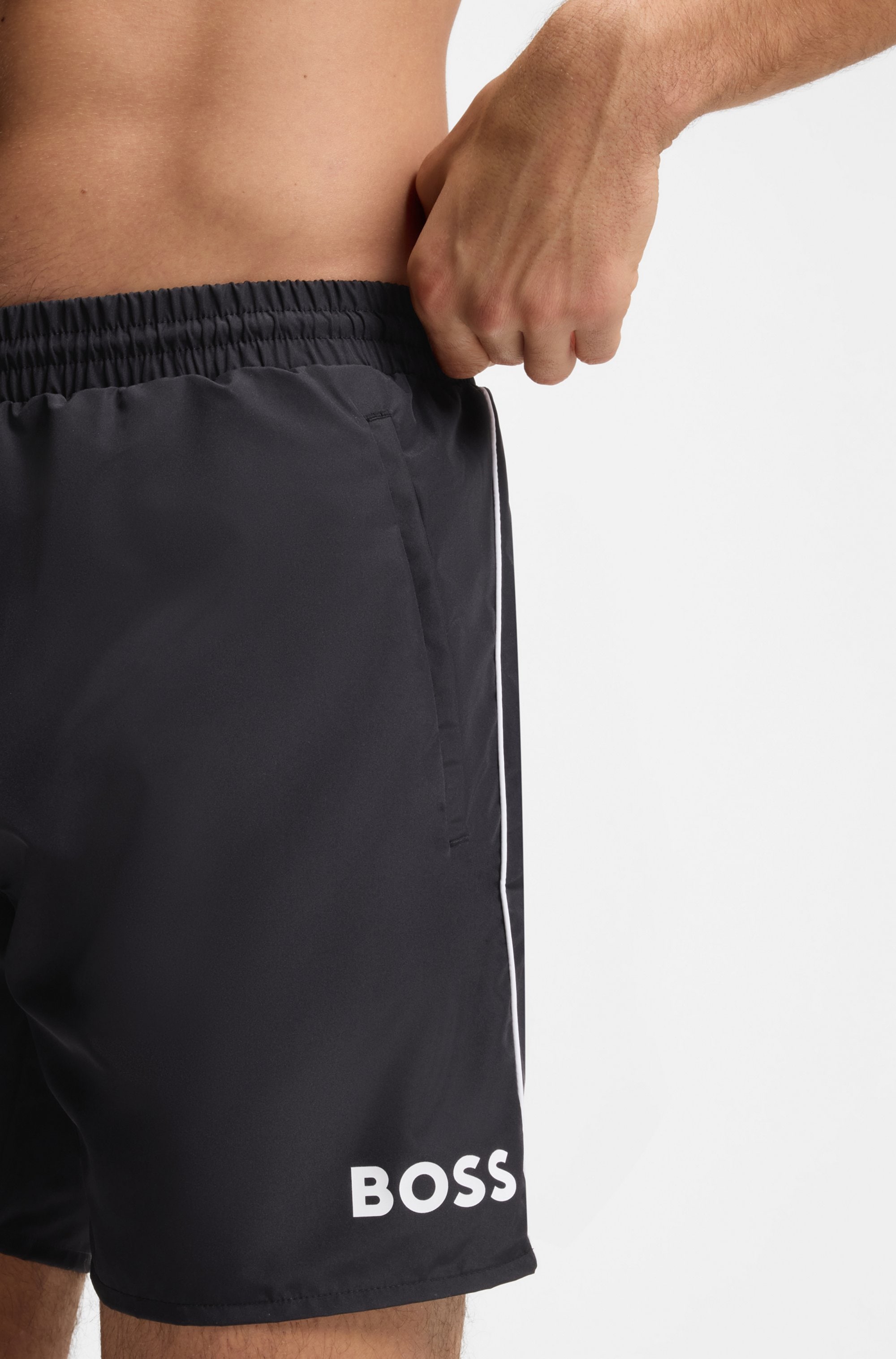 BOSS Badeshorts »Starfish« mit Kontraststreifen