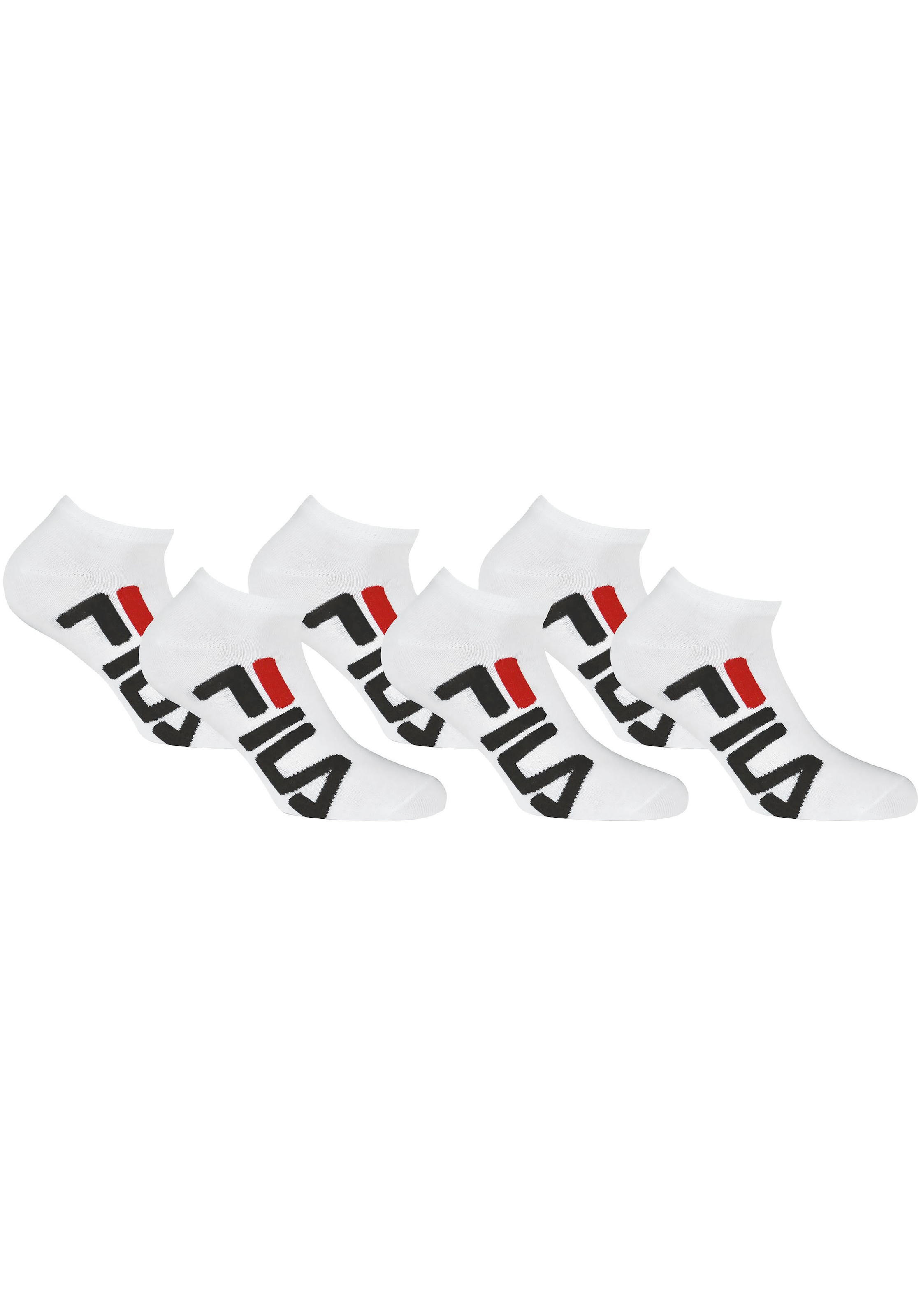 Fila Sneakersocken »UNISEX INVISIBLE SOCKS«, (6 Paar), großer Markenschriftzug seitlich