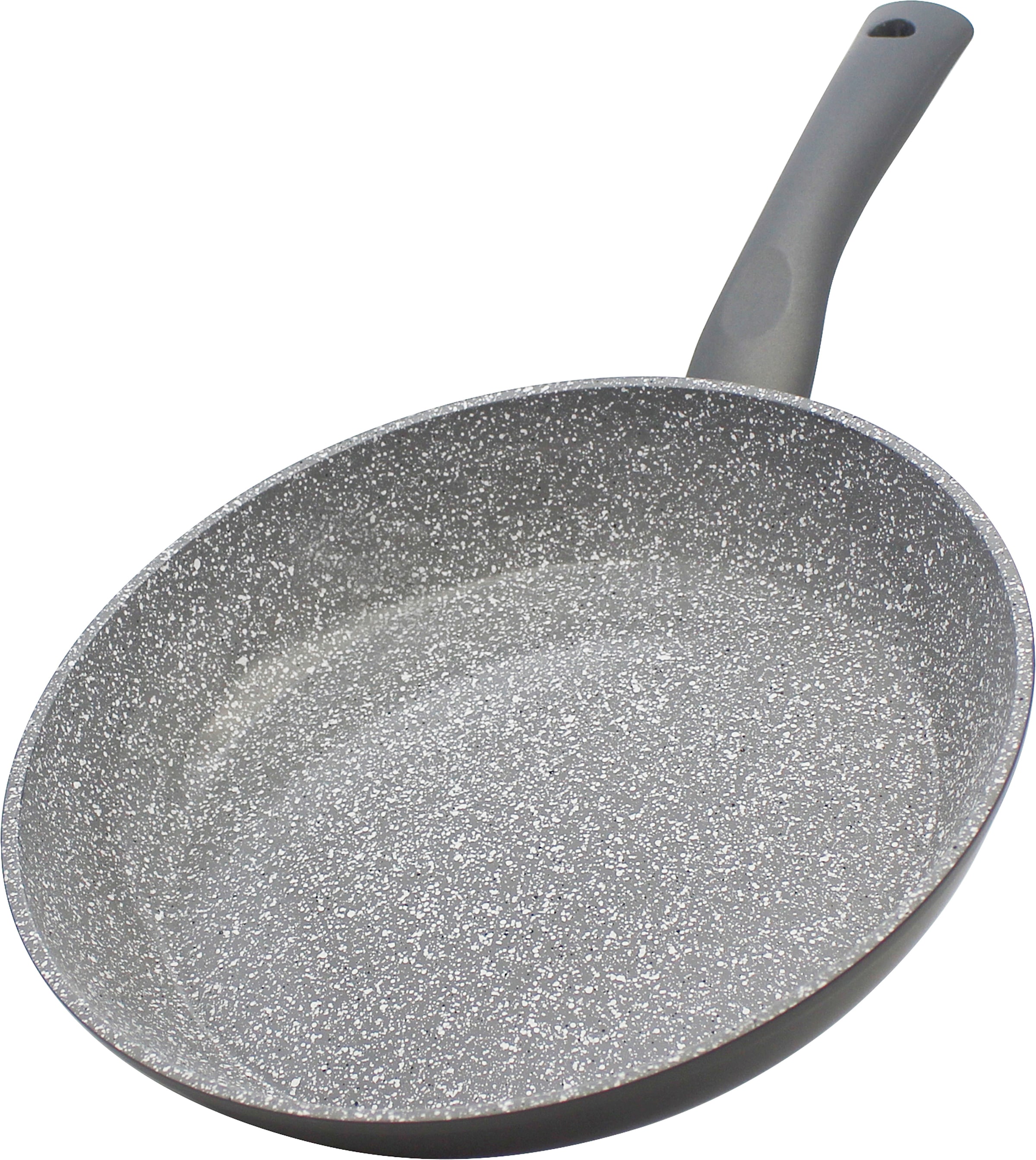Elo Basic Bratpfanne »Colorio mit farbigem Protektor« Aluminium 1 tlg. hellgrau mit passendem Pfannenschoner