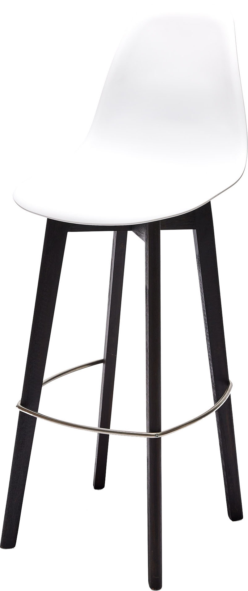 Essentials Barhocker »Keeve«, ohne Armlehne, Birkenholzgestell, mit Sitzfläche aus Kunststoff