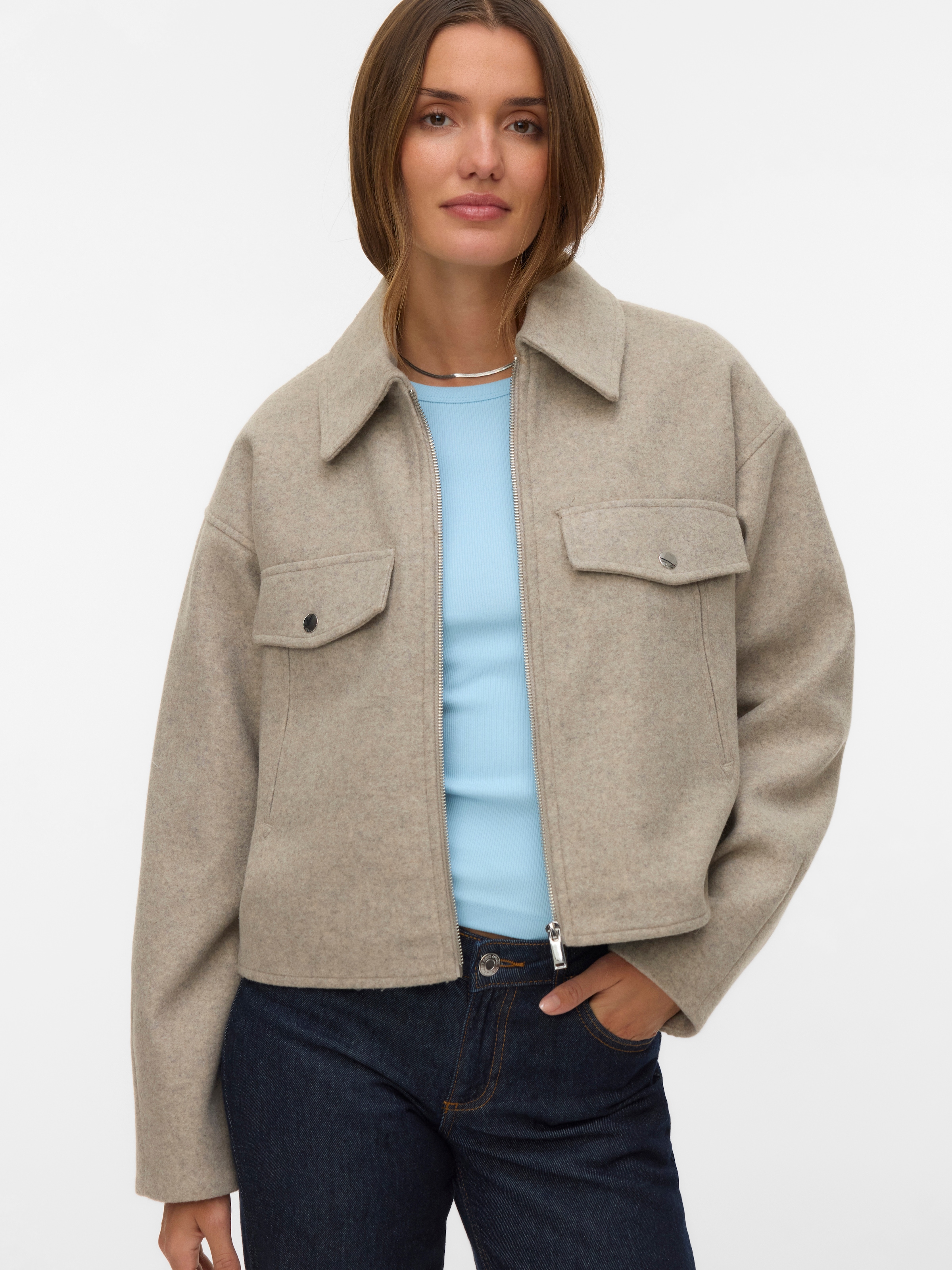 Vero Moda Kurzjacke »VMFORTUNEFREJ SHORT JACKET GA BOO«