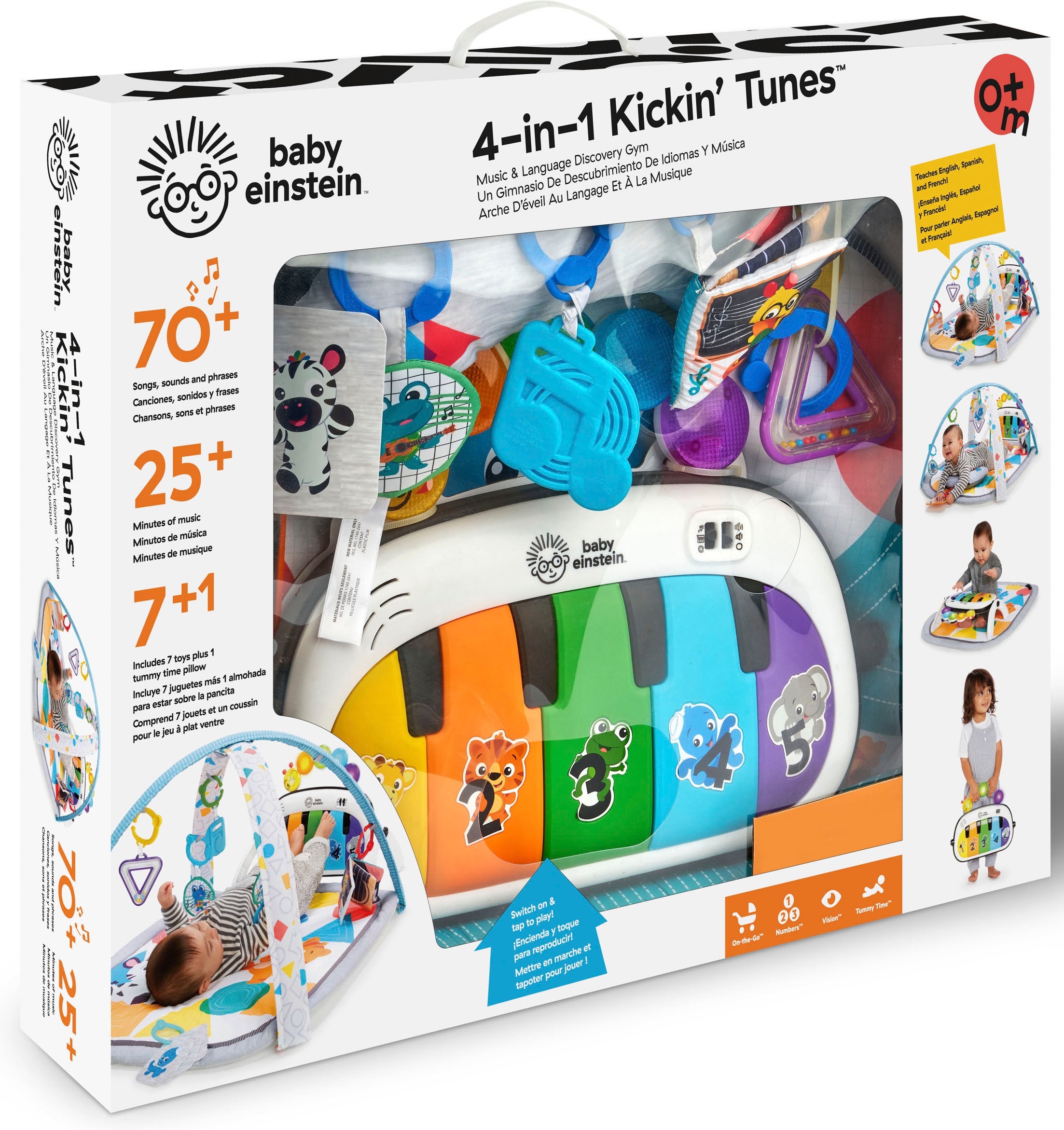 Baby Einstein Spielbogen »4in1 Spieldecke Kickin' Tunes«, mit Sound