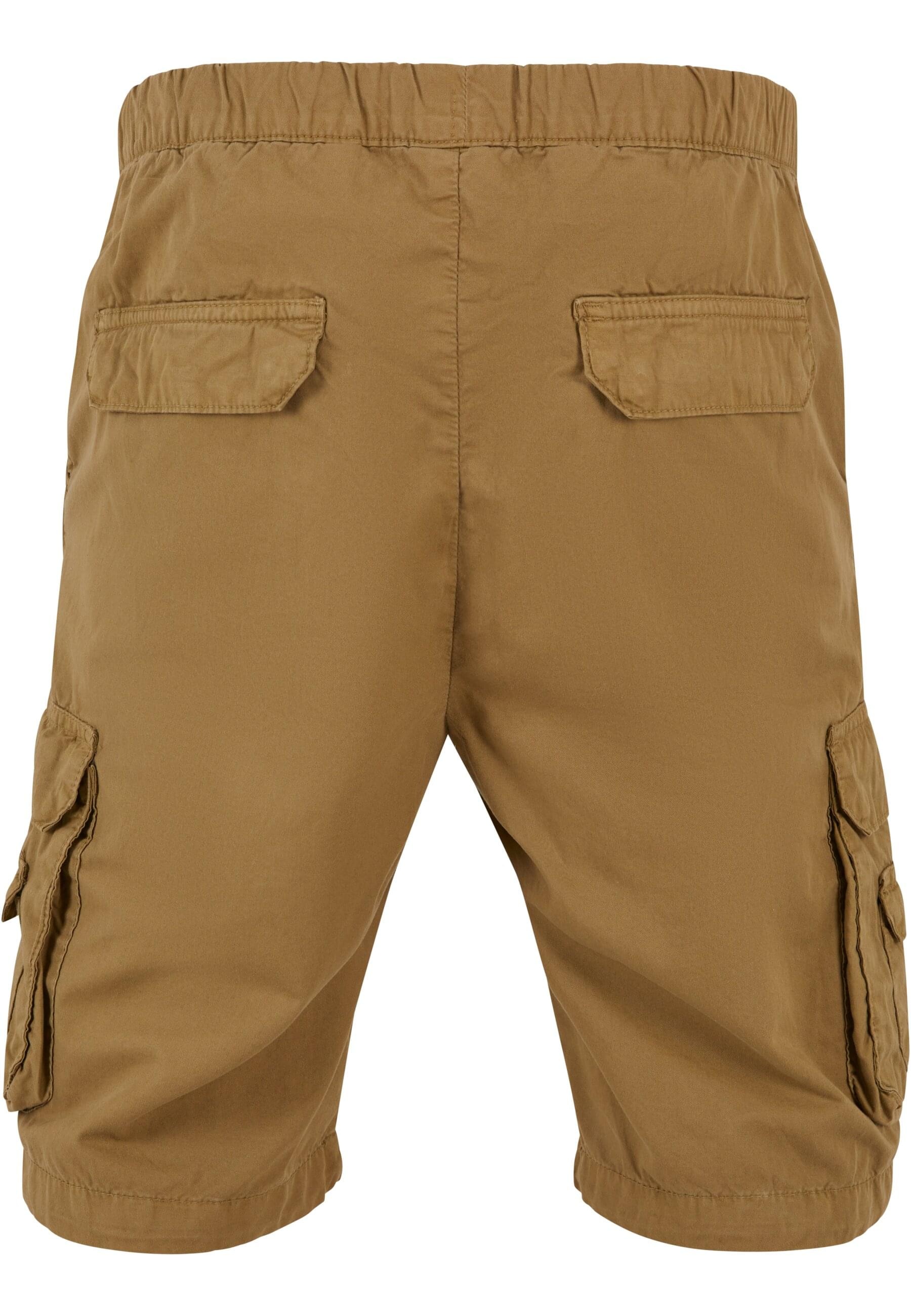 URBAN CLASSICS Stoffhose »Urban Classics Herren Double Pocket Cargo Shorts«