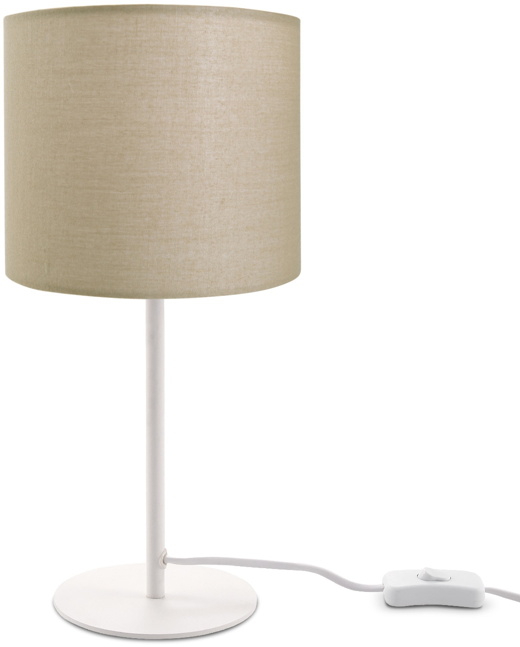 Paco Home Tischleuchte »Uni Color«, 1 flammig, Leuchtmittel E14   ohne Leuc günstig online kaufen