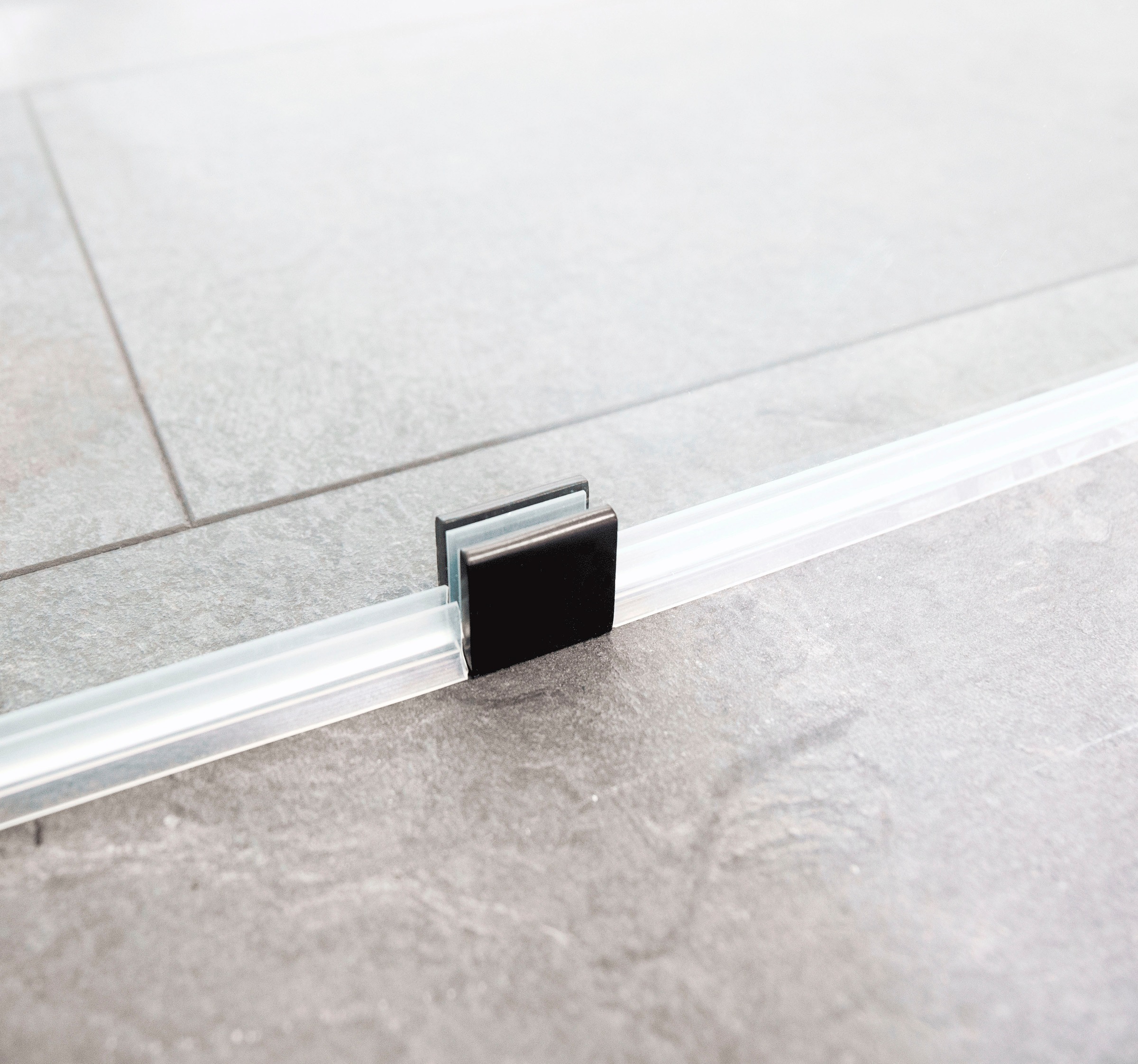 Sanotechnik Walk-in-Dusche »Freedom I  Black«