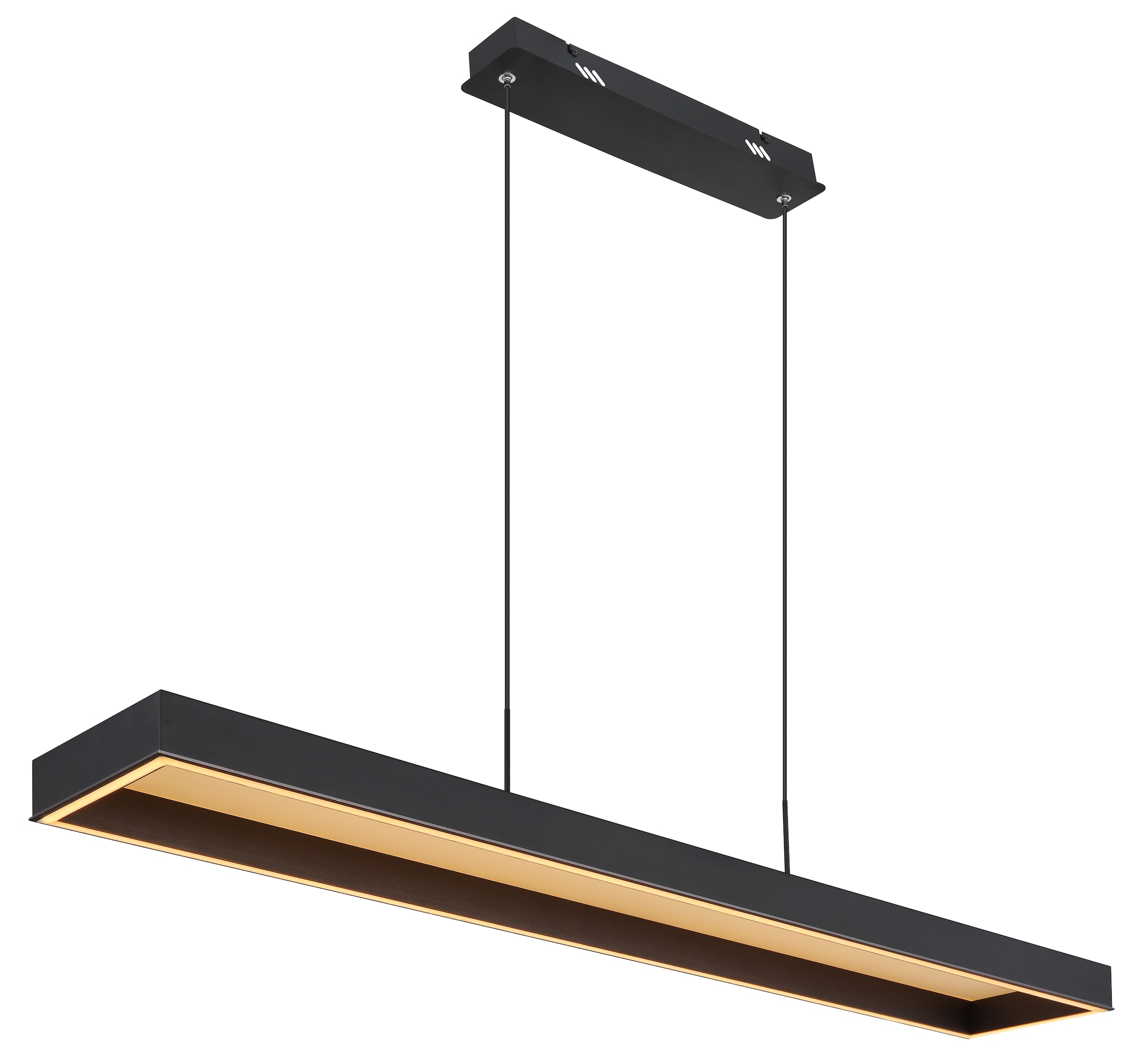 GLOBO LIGHTING LED Pendelleuchte »SOLA«, Leuchtmittel LED-Modul | LED fest integriert, Hängelampe/Pendelleuchte/Höhe kürzbar/Esstisch/Esszimmer