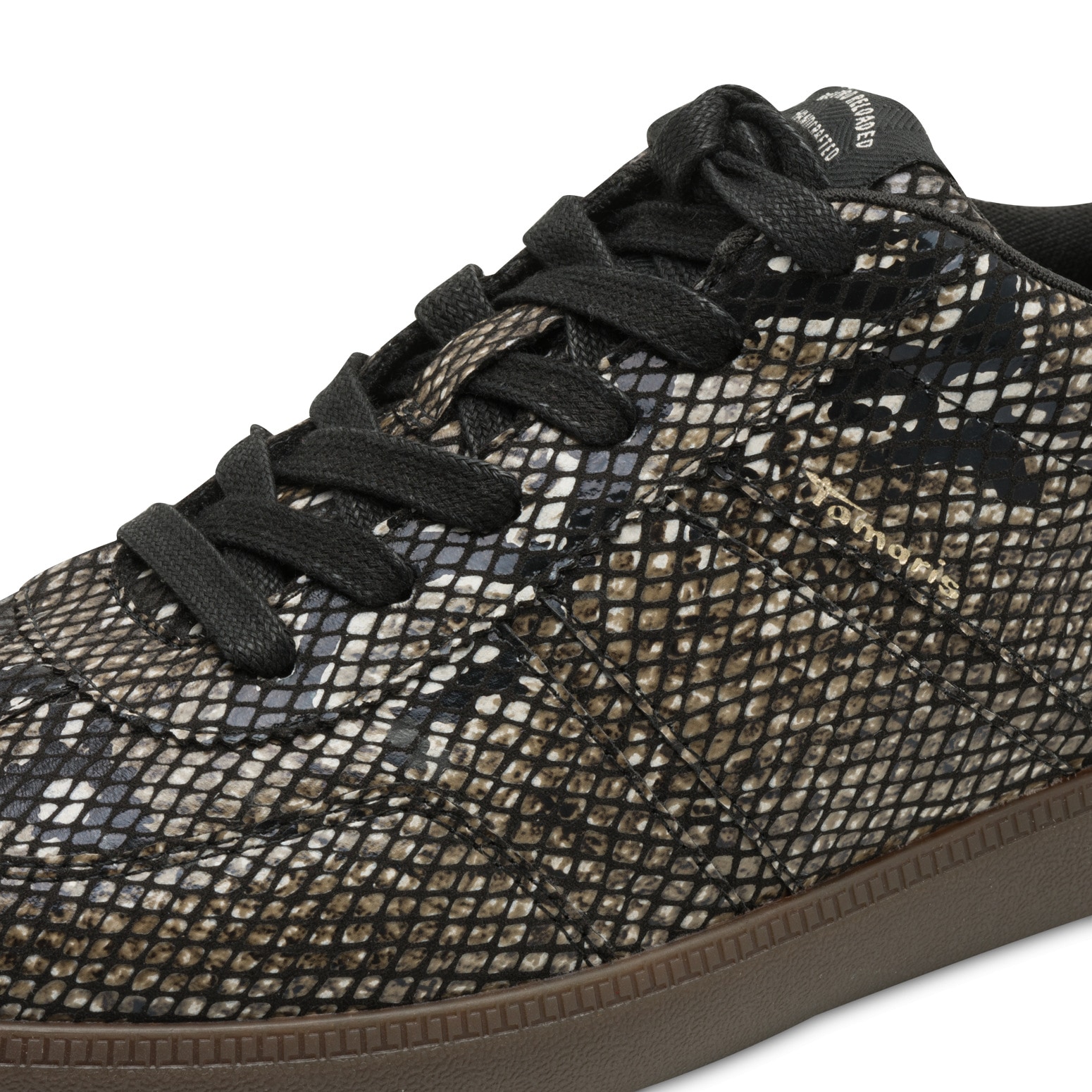 Tamaris Sneaker  , Freizeitschuh, Halbschuh, Schnürschuh mit gepolstertem Schaftrand