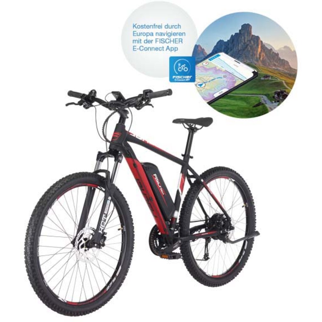 FISCHER Fahrrad E-Bike »MONTIS EM 1726 557«, 10 Gang